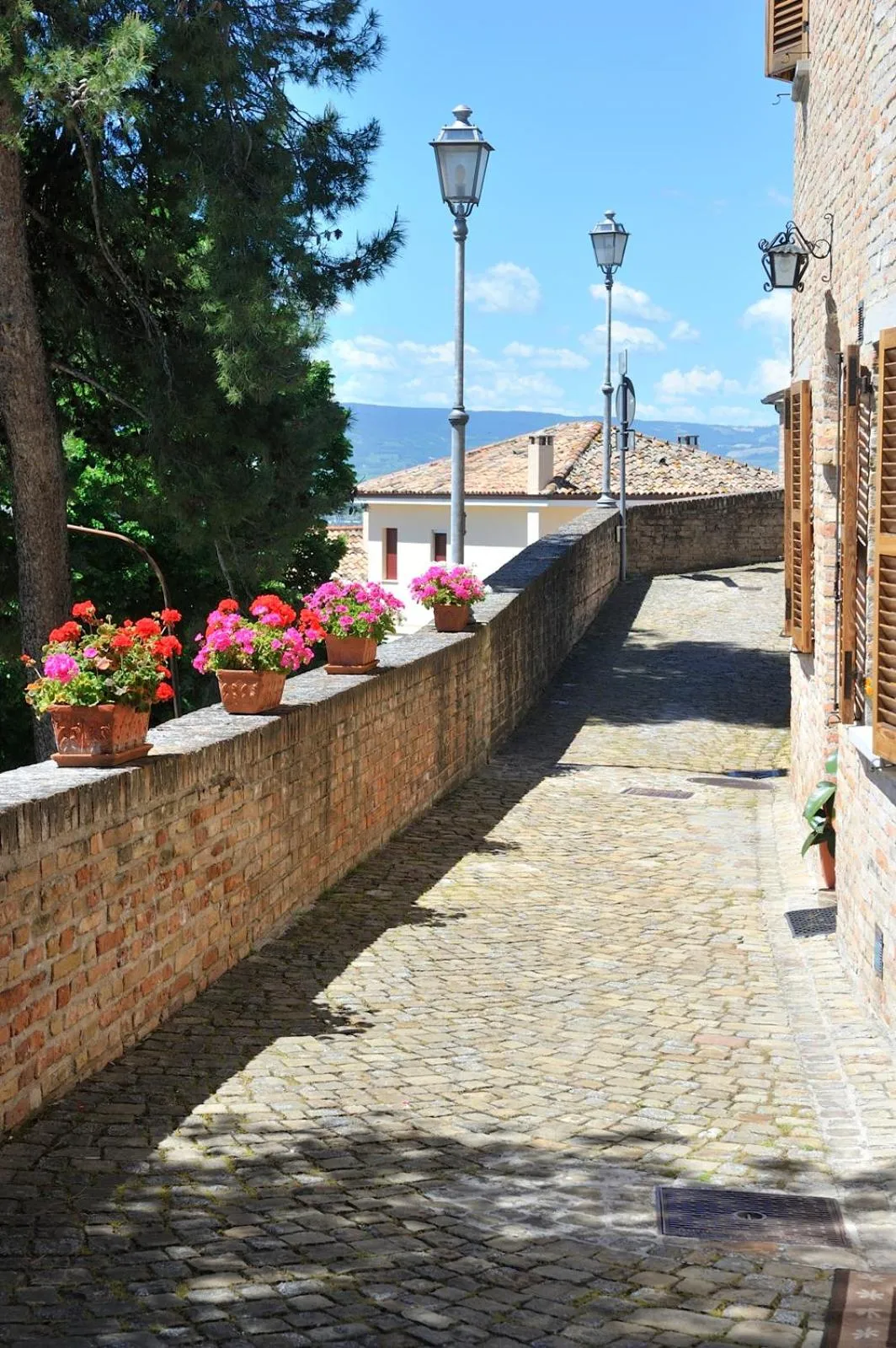 Quiet street view in Albergo Diffuso Borgo Montemaggiore