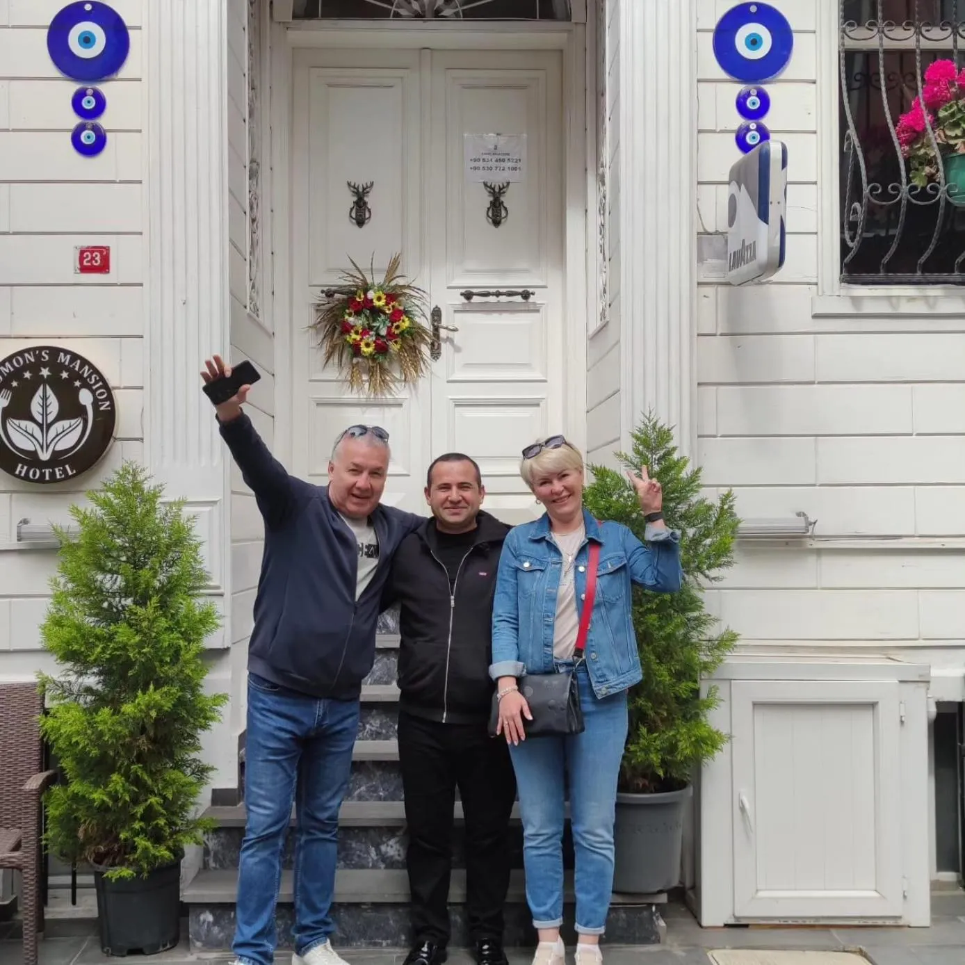 Property building in Solomon's Mansion Hotel Istanbul