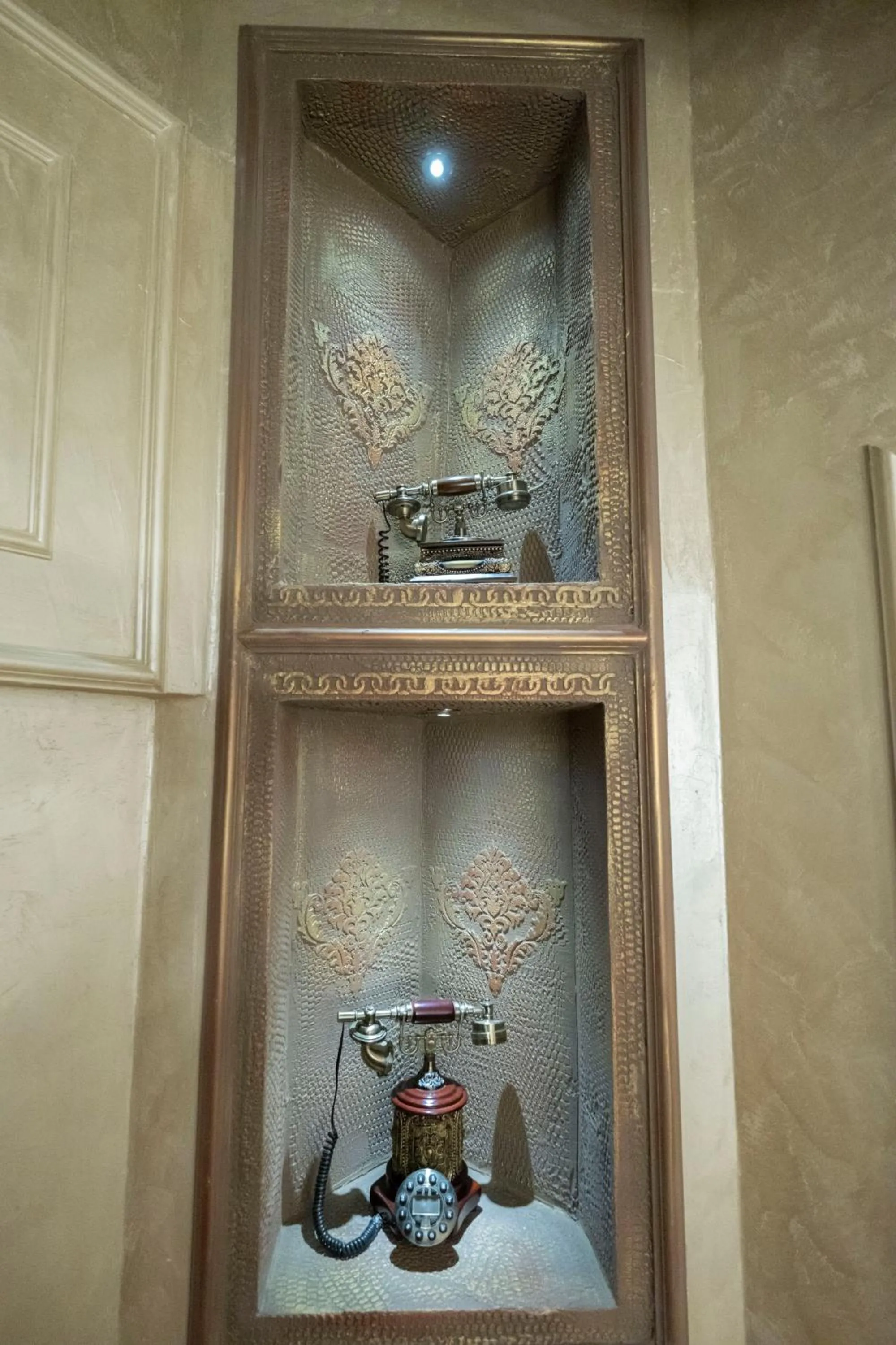 Decorative detail in Solomon's Mansion Hotel Istanbul