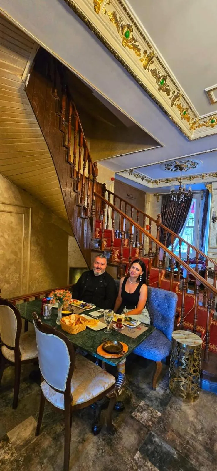 Breakfast in Solomon's Mansion Hotel Istanbul