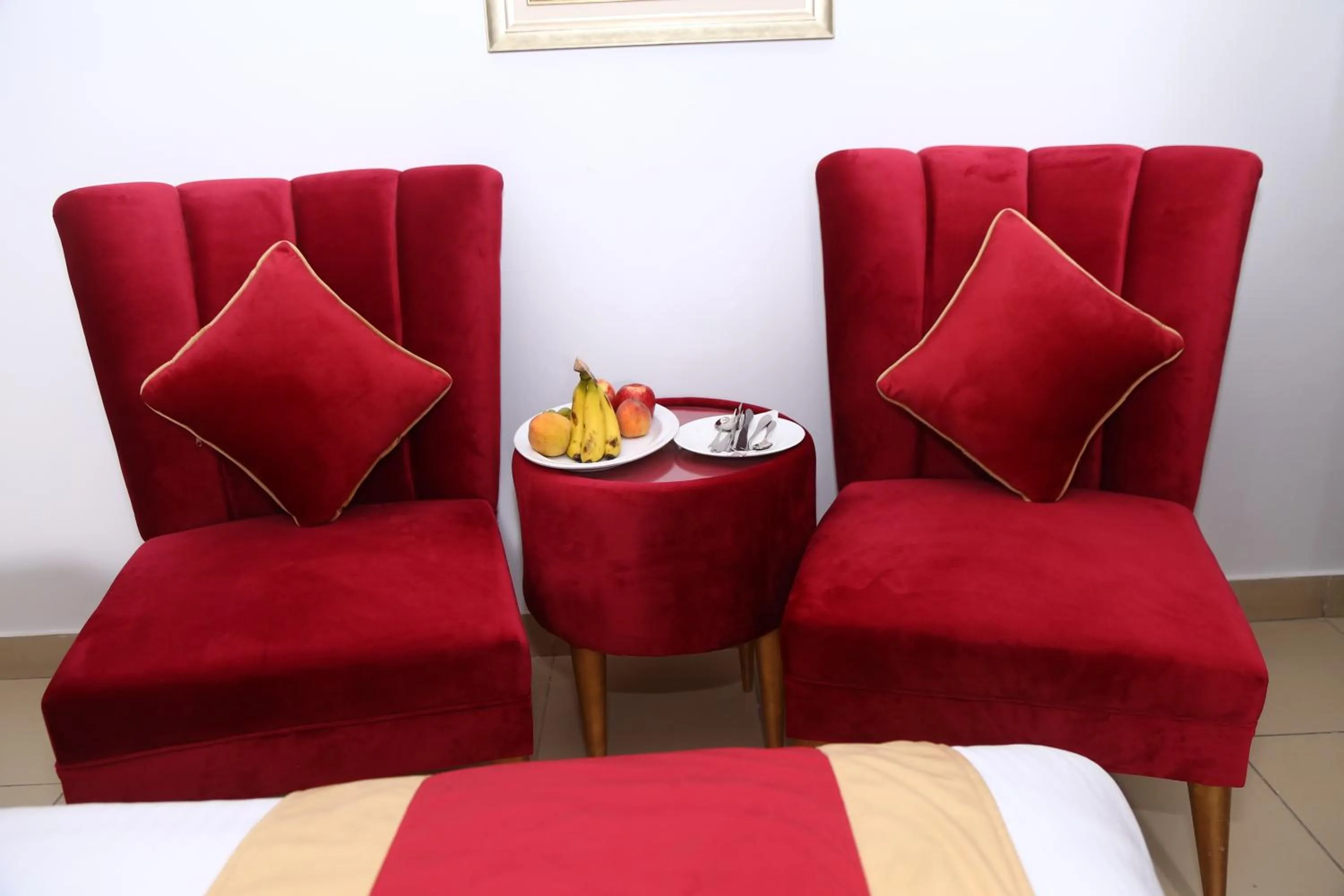 Seating area in Premier Inn Express Gulberg Lahore