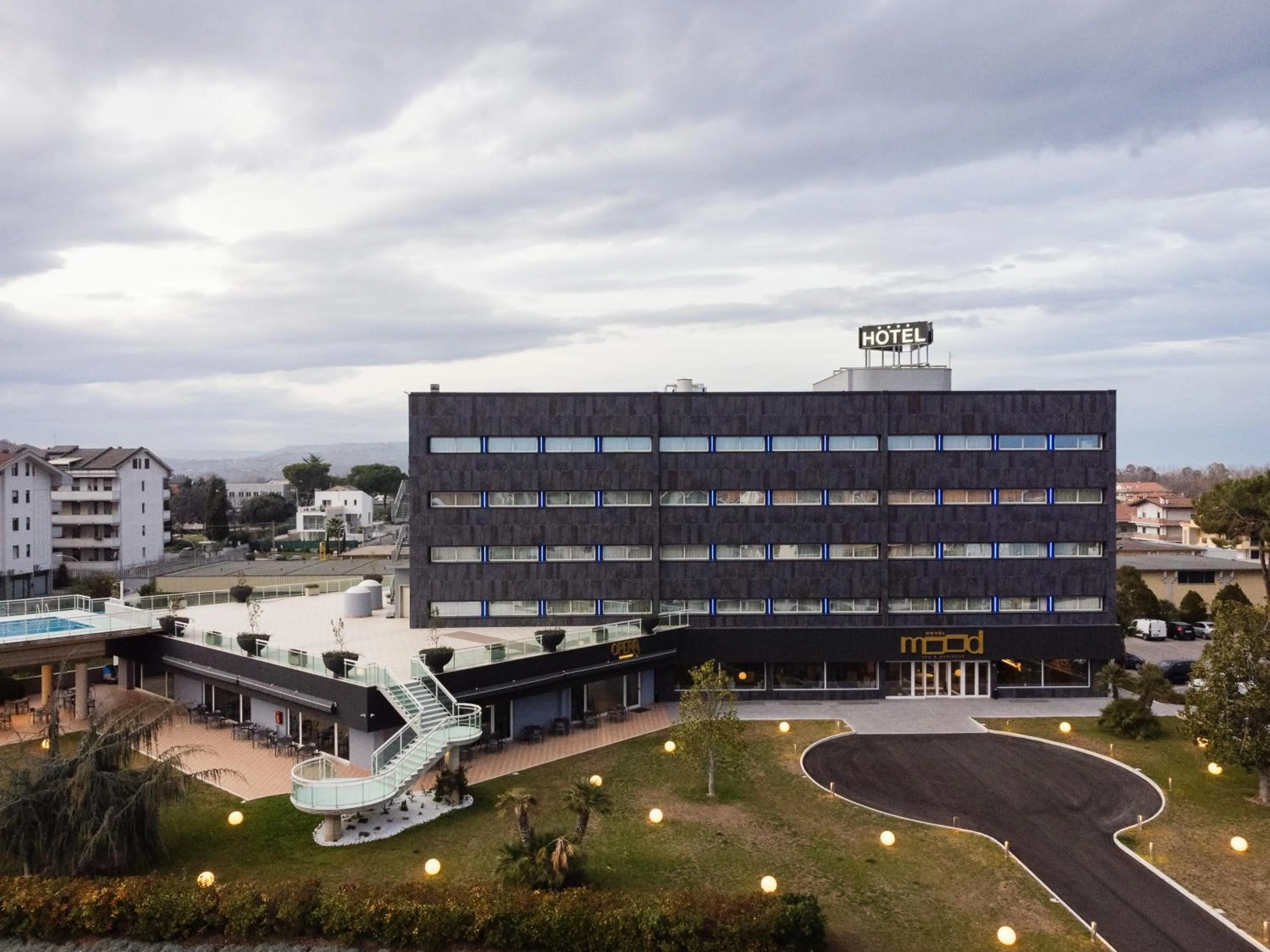 Property building in Mood Hotel