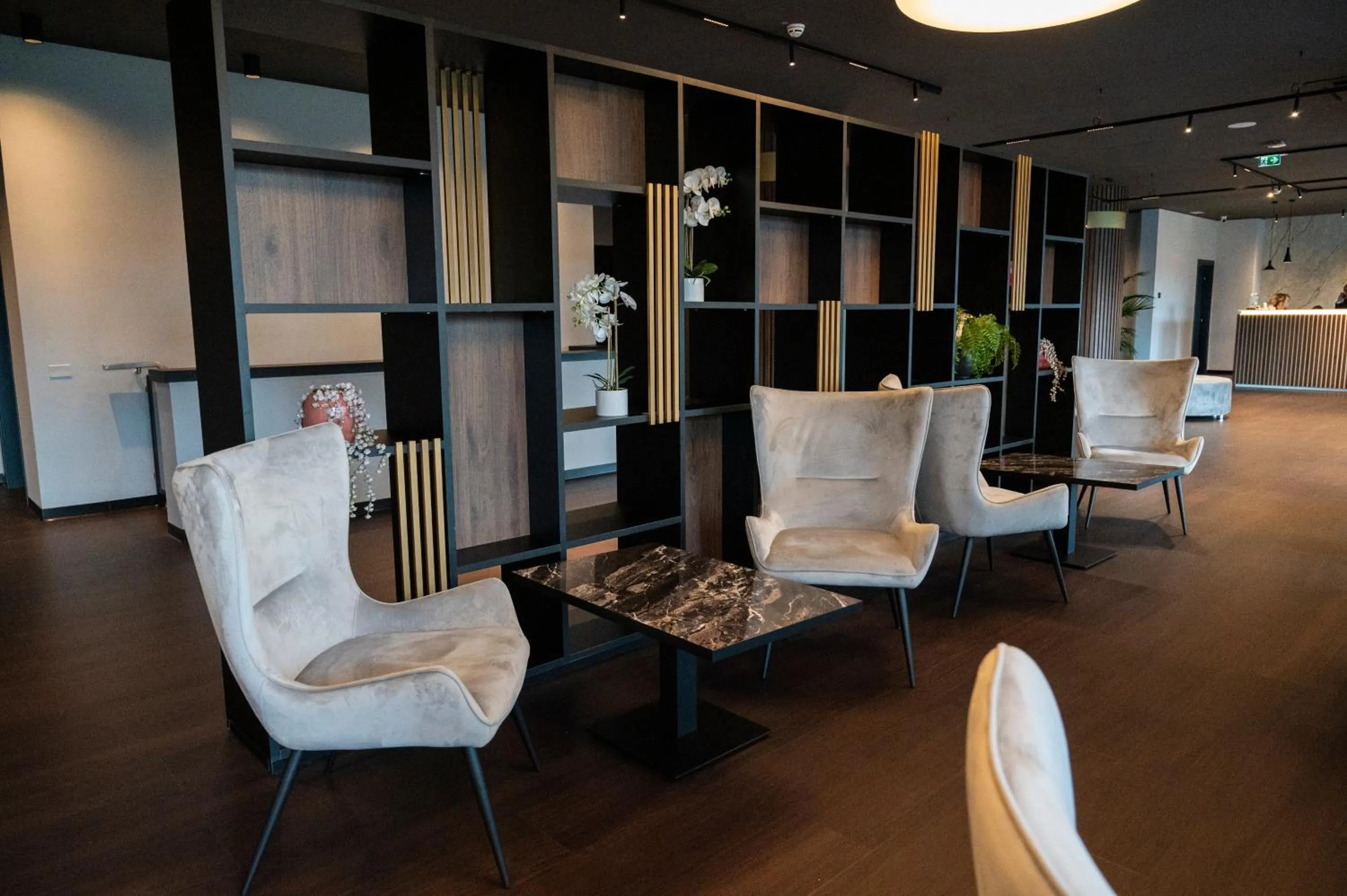 Seating area in Mood Hotel