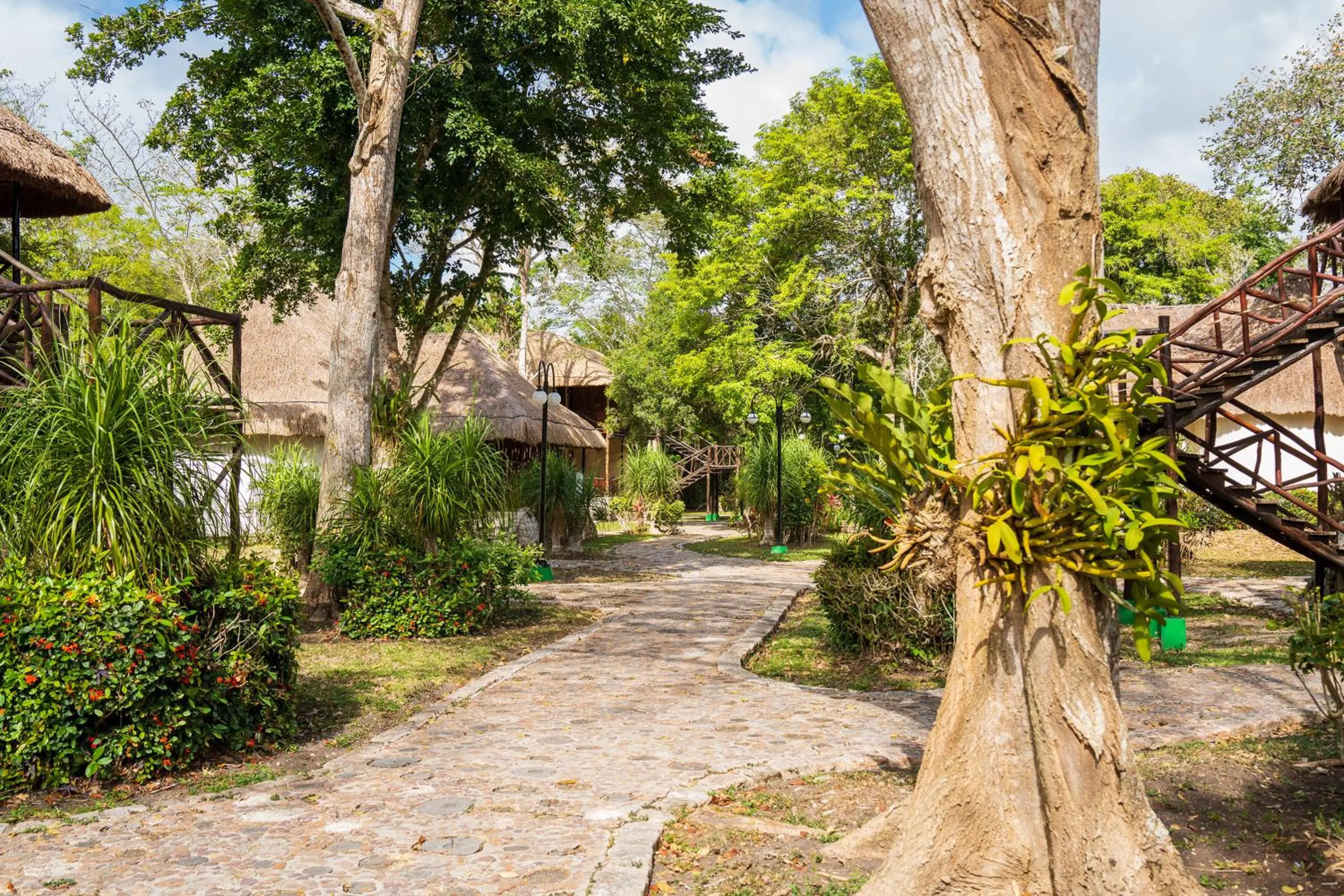 Off site in hotel villas chicanna