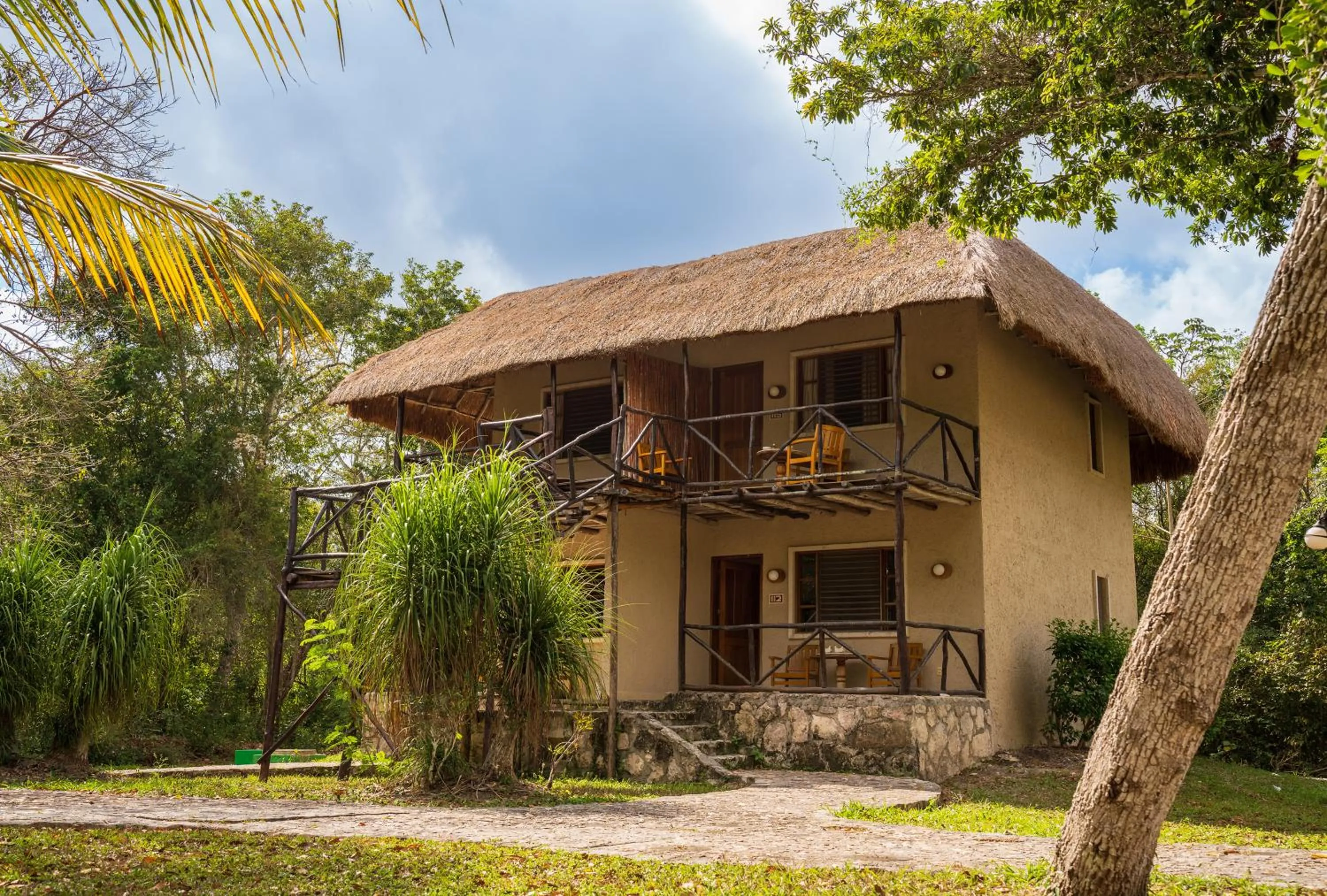 Property building in hotel villas chicanna