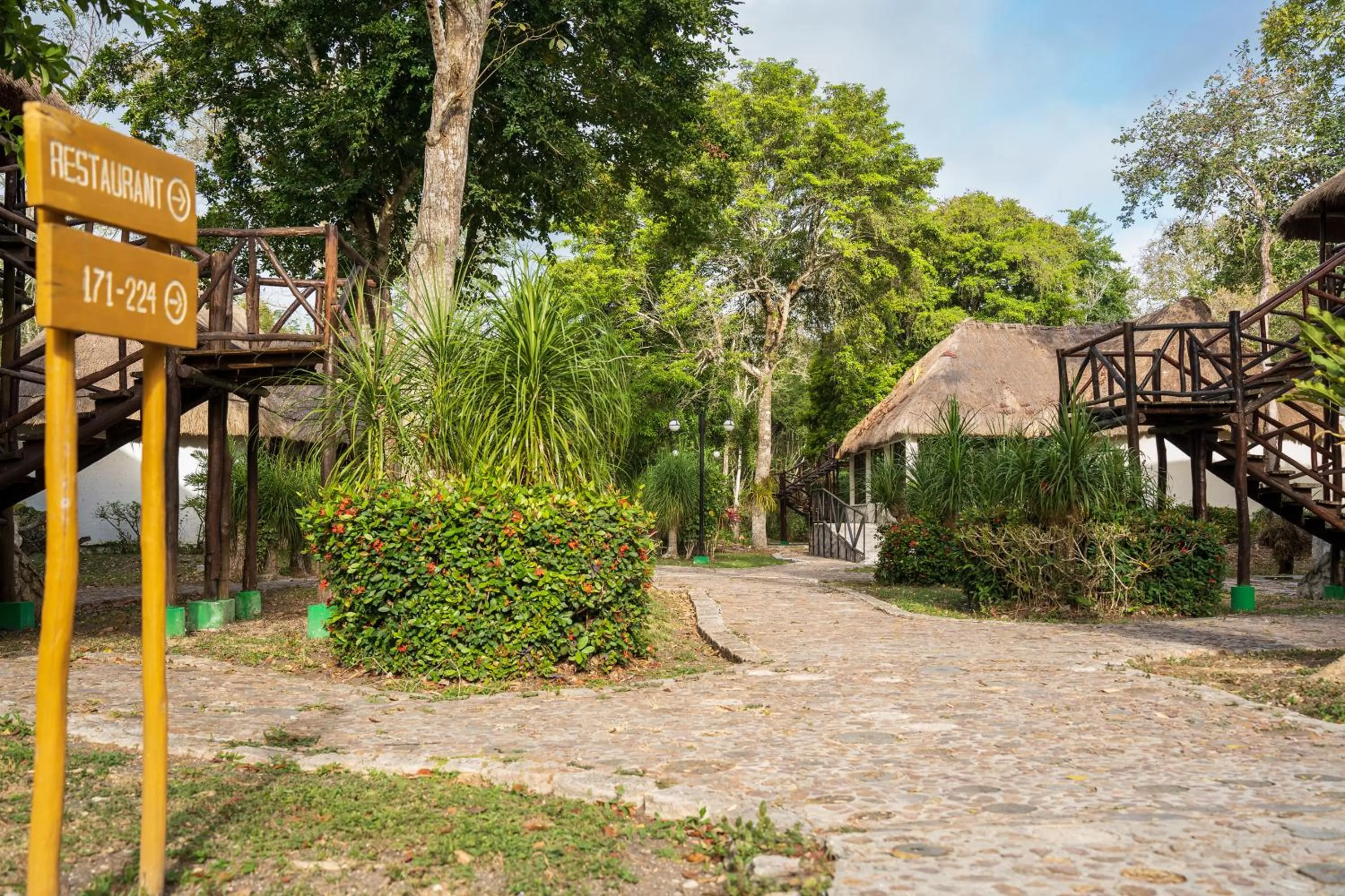 Off site in hotel villas chicanna