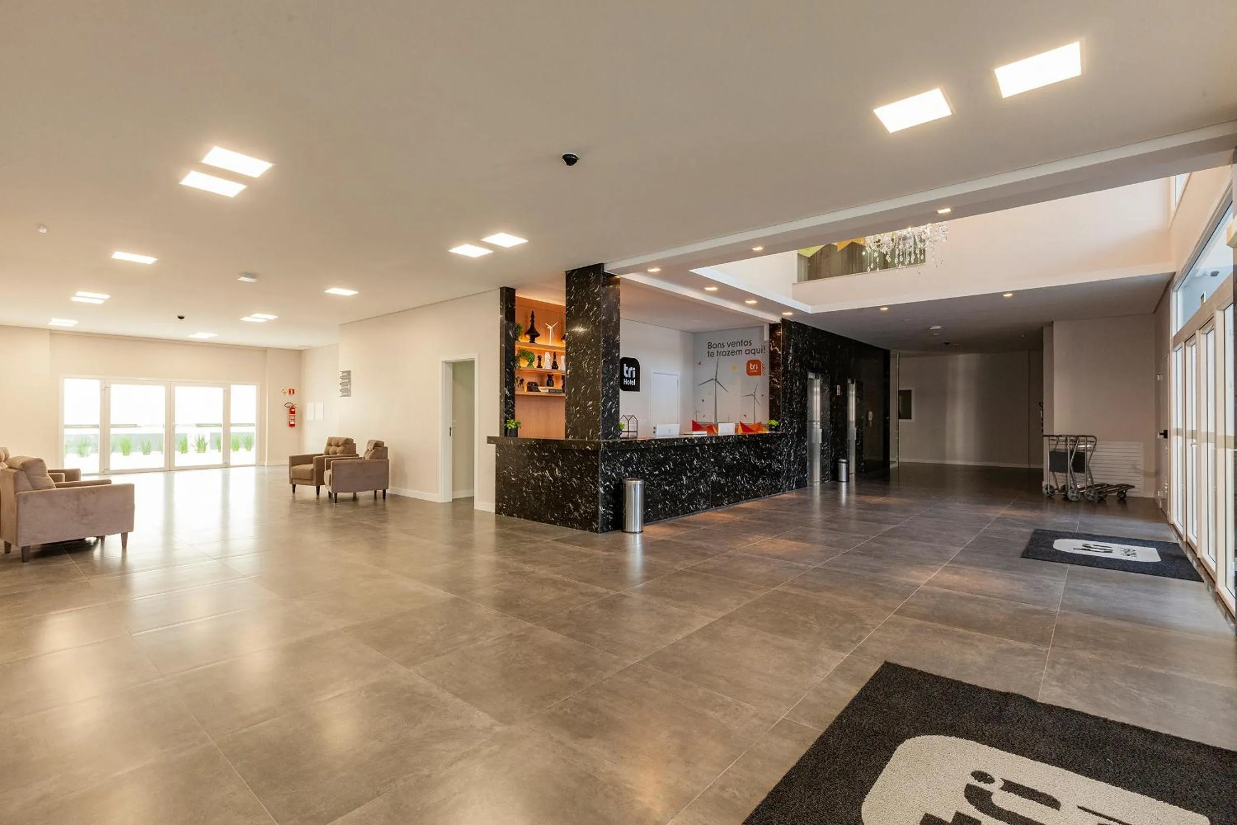 Living room in Tri Hotel Executive Osório