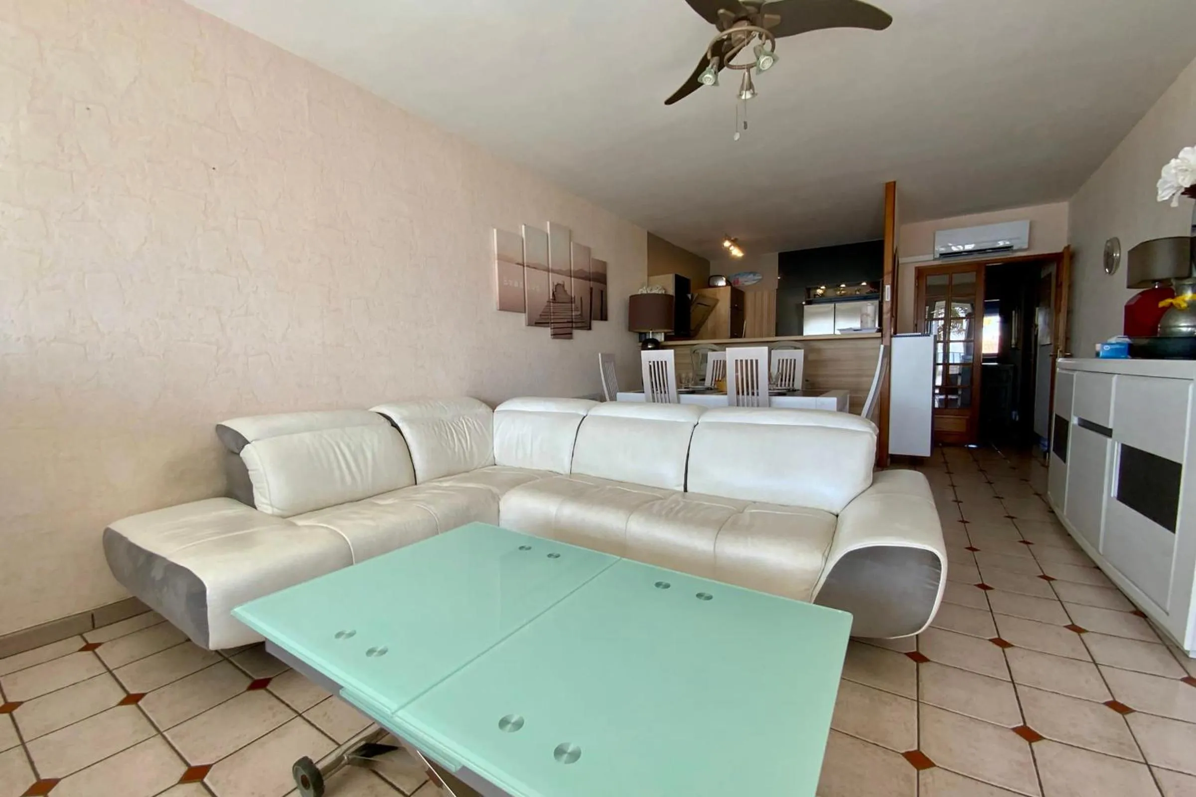 Appartement Mar e Souleu avec Terrasse et Vue Mer au Grau du Roi