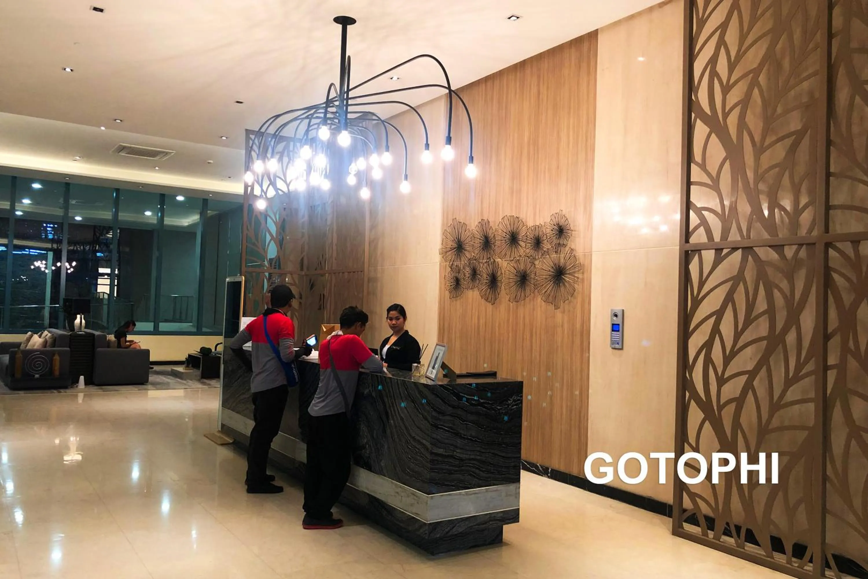 Lobby or reception in One Uptown Residence