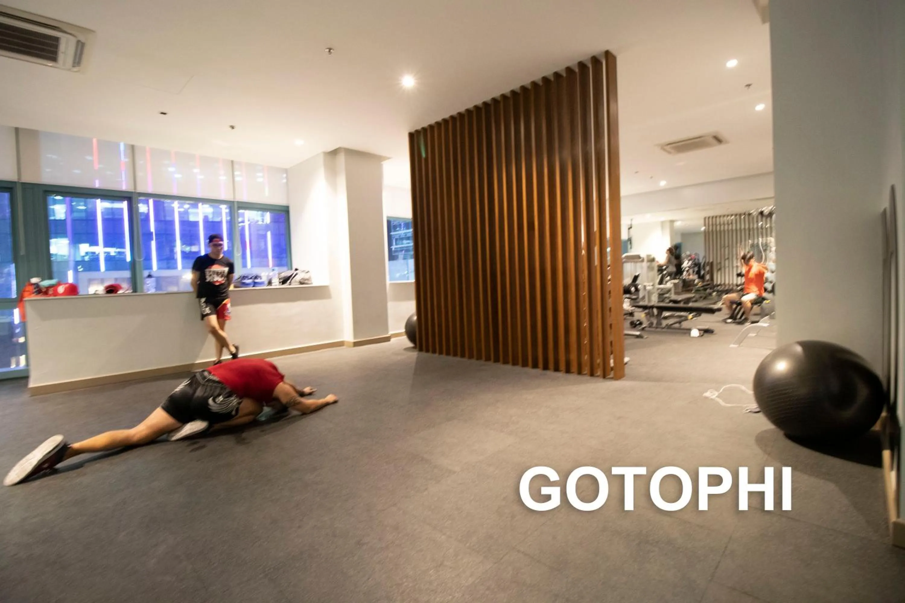 Fitness centre/facilities in One Uptown Residence