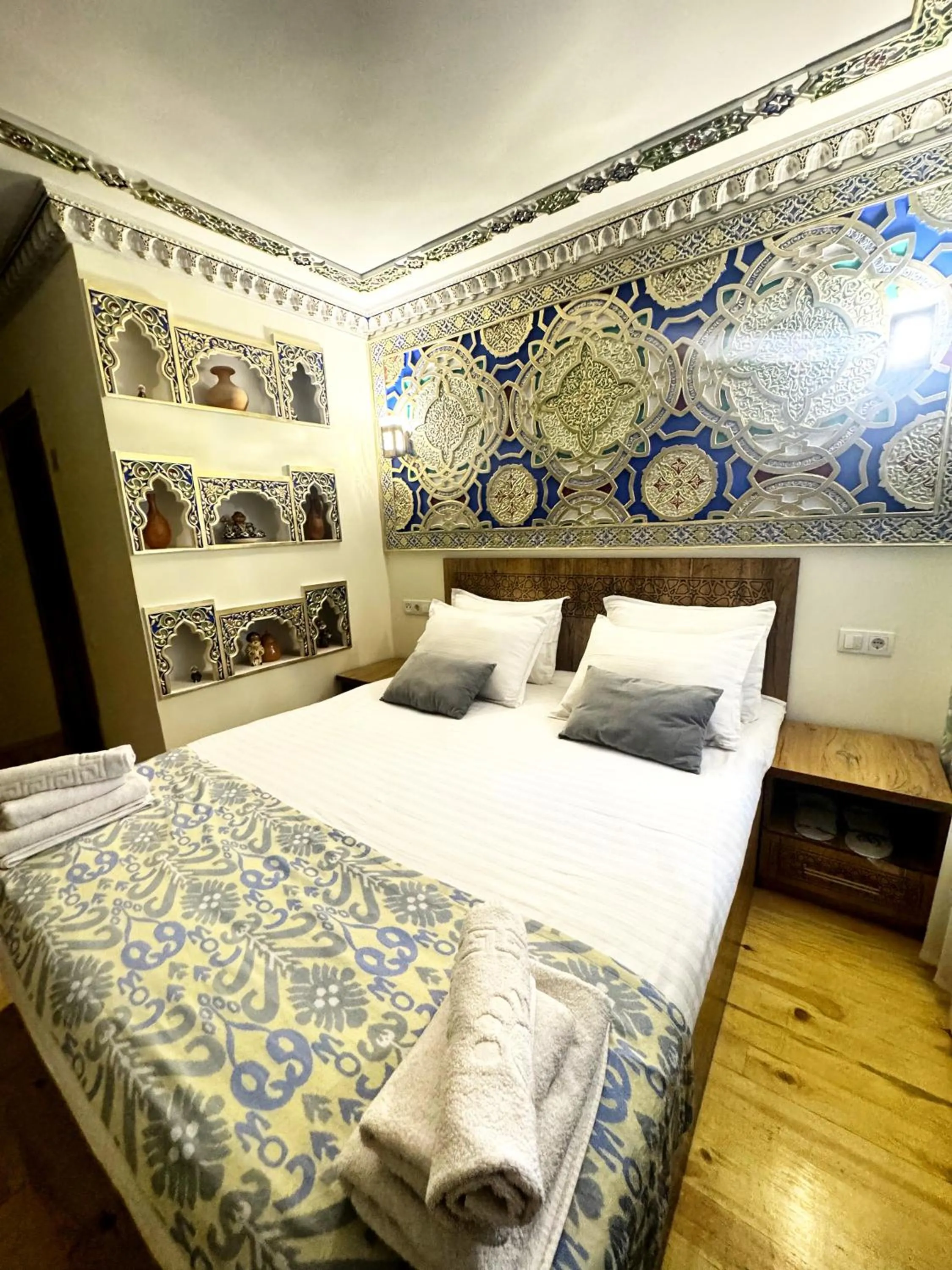 Bed in Bobosh Boutique