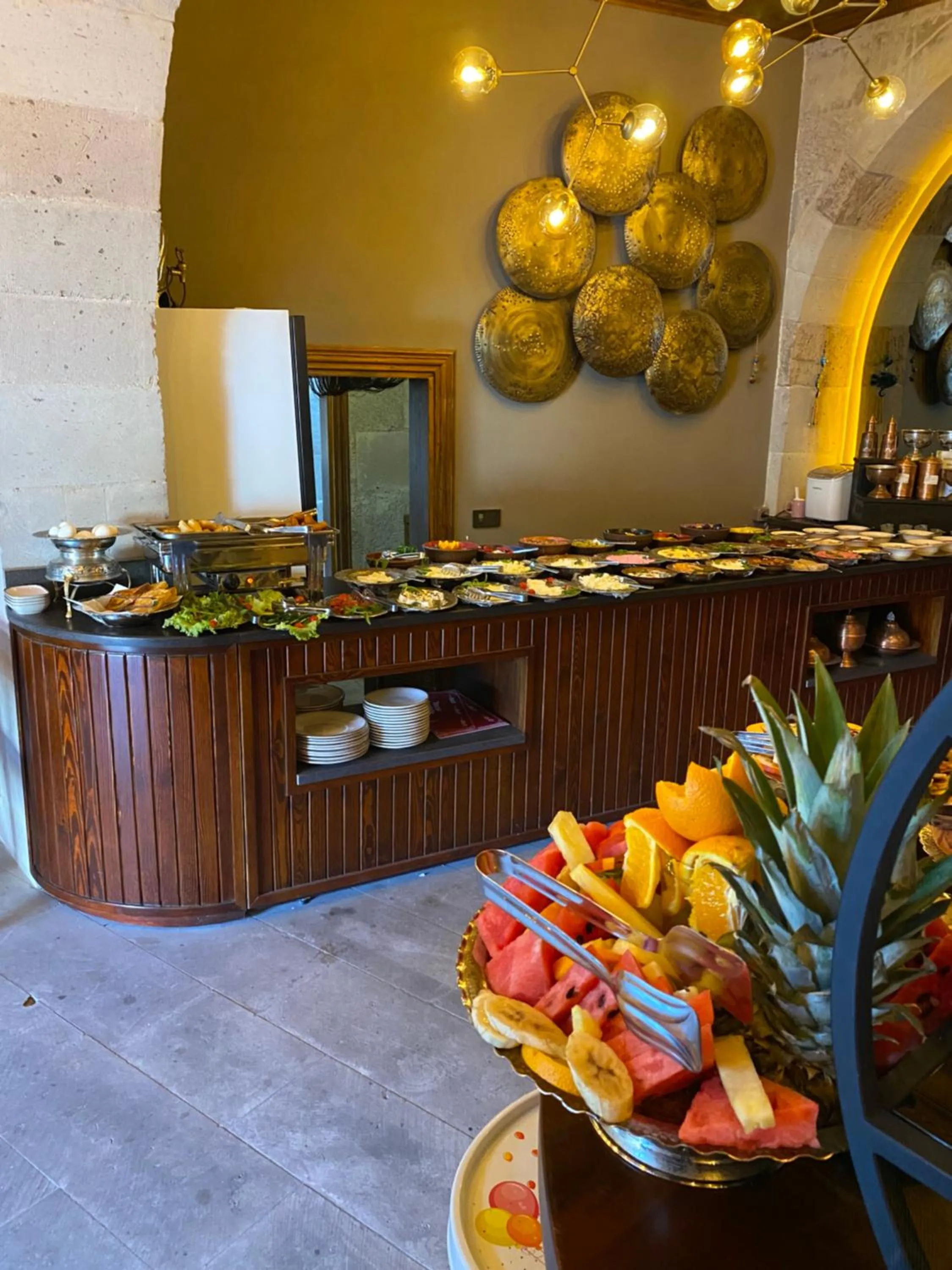 Dining area in Four Mansions Hotel