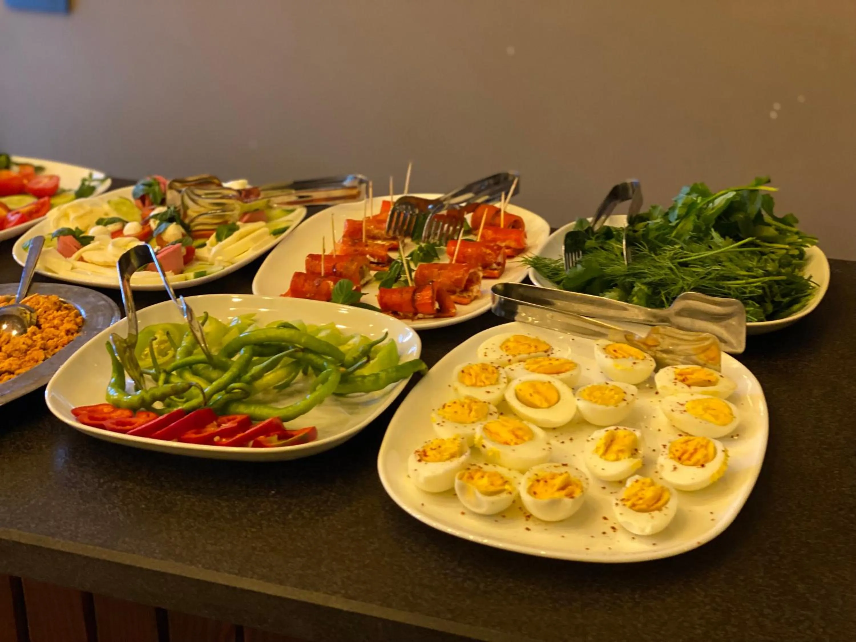 Breakfast in Four Mansions Hotel