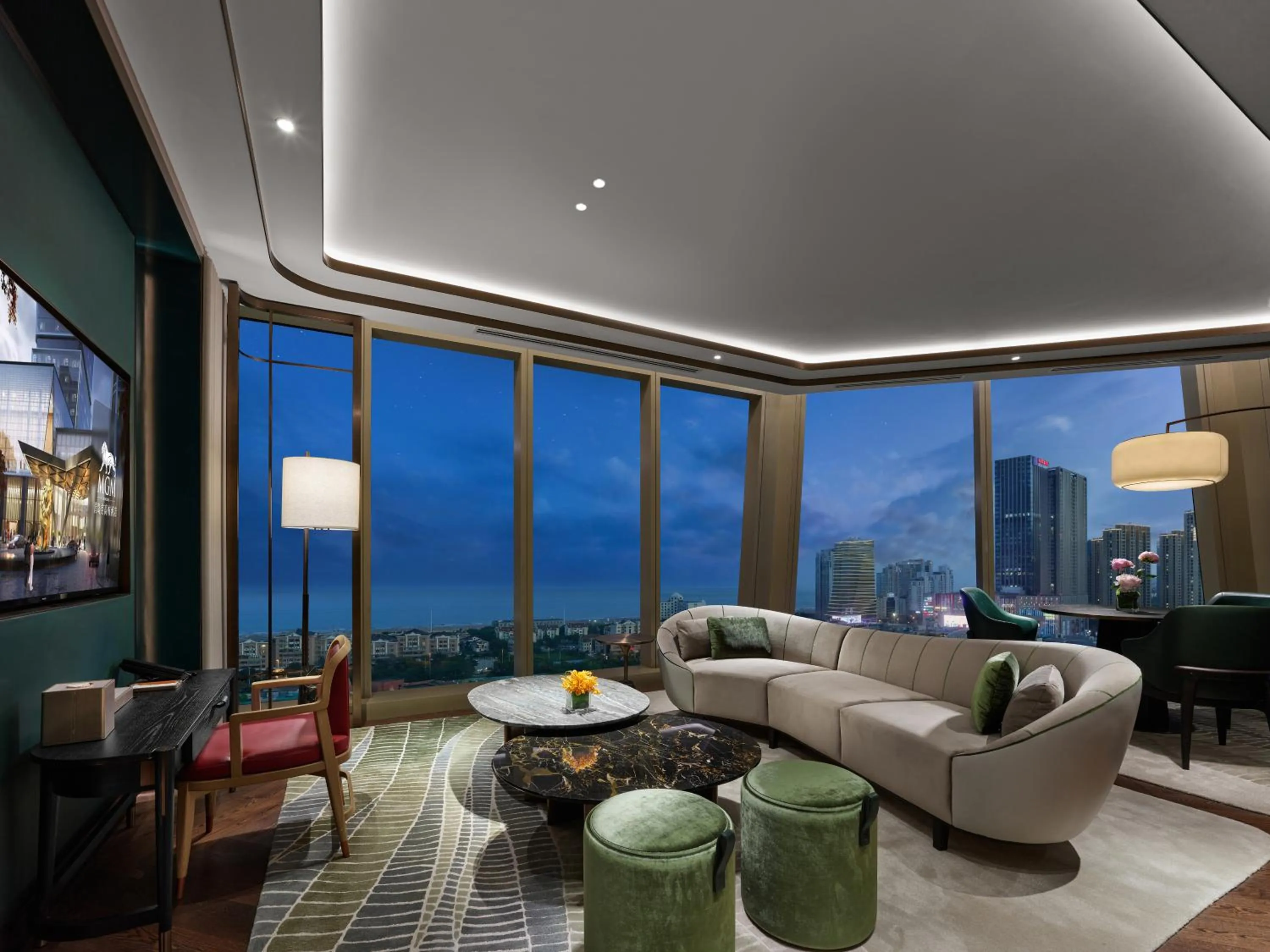 Living room in MGM Qingdao
