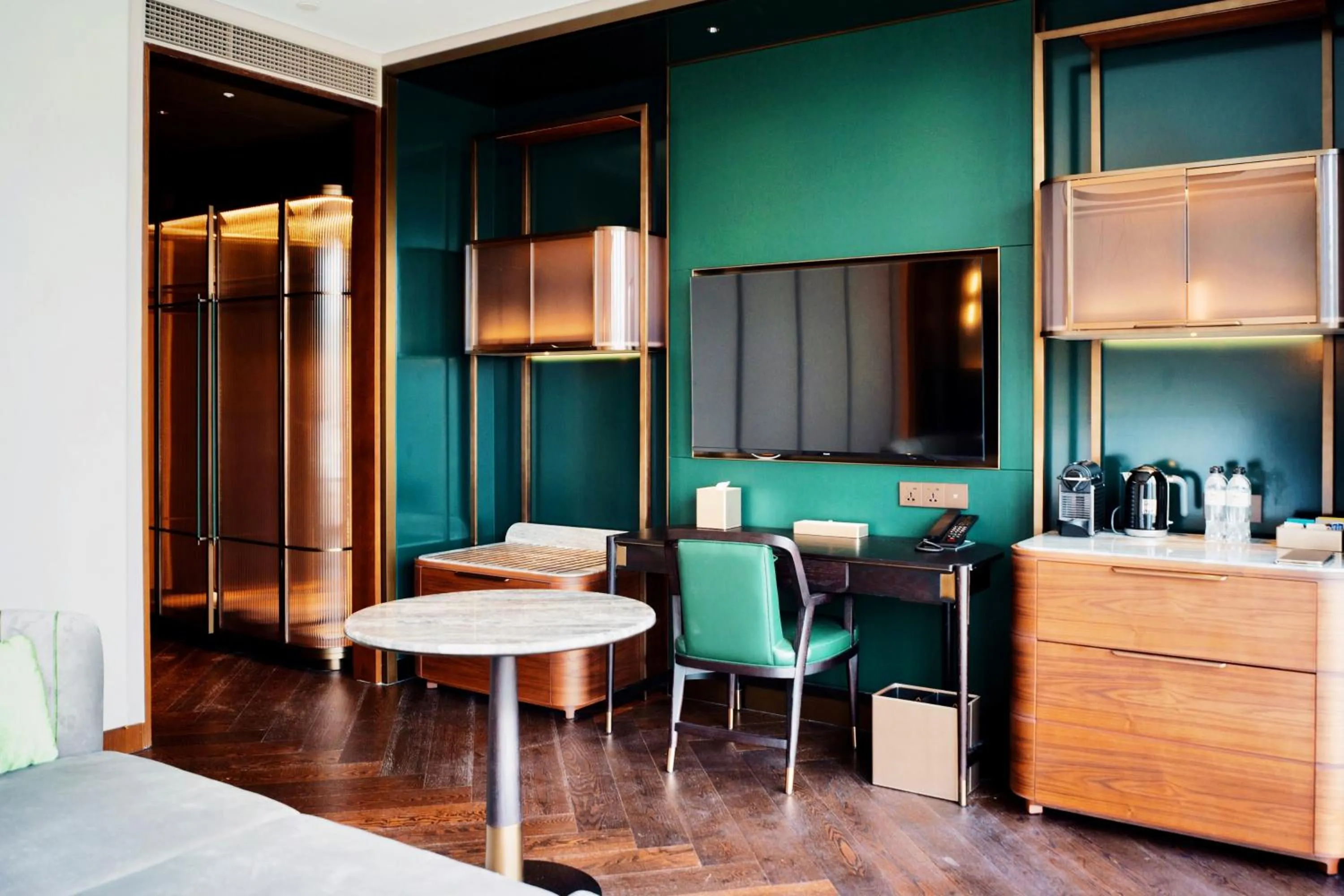 Seating area in MGM Qingdao