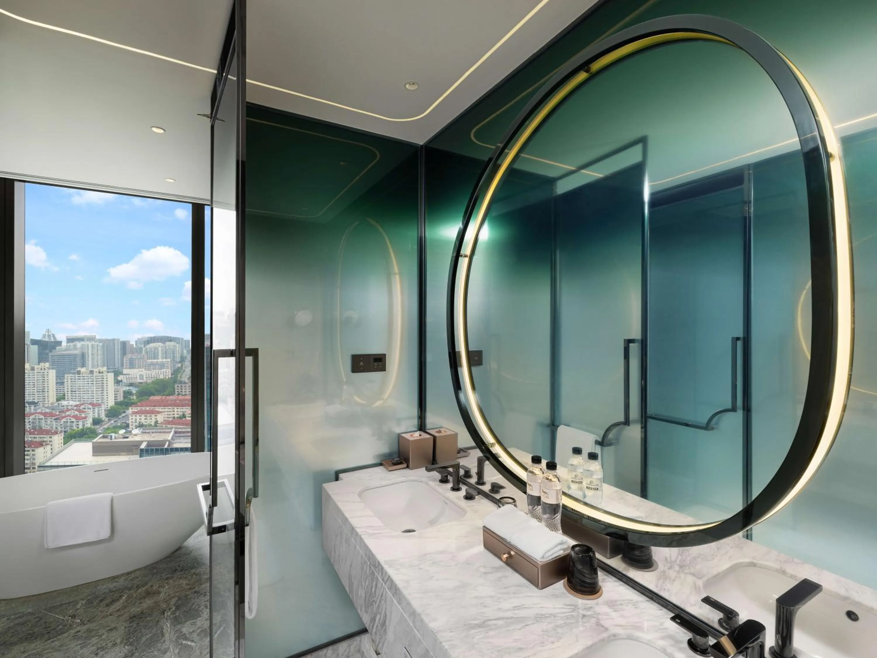Bathroom in MGM Qingdao