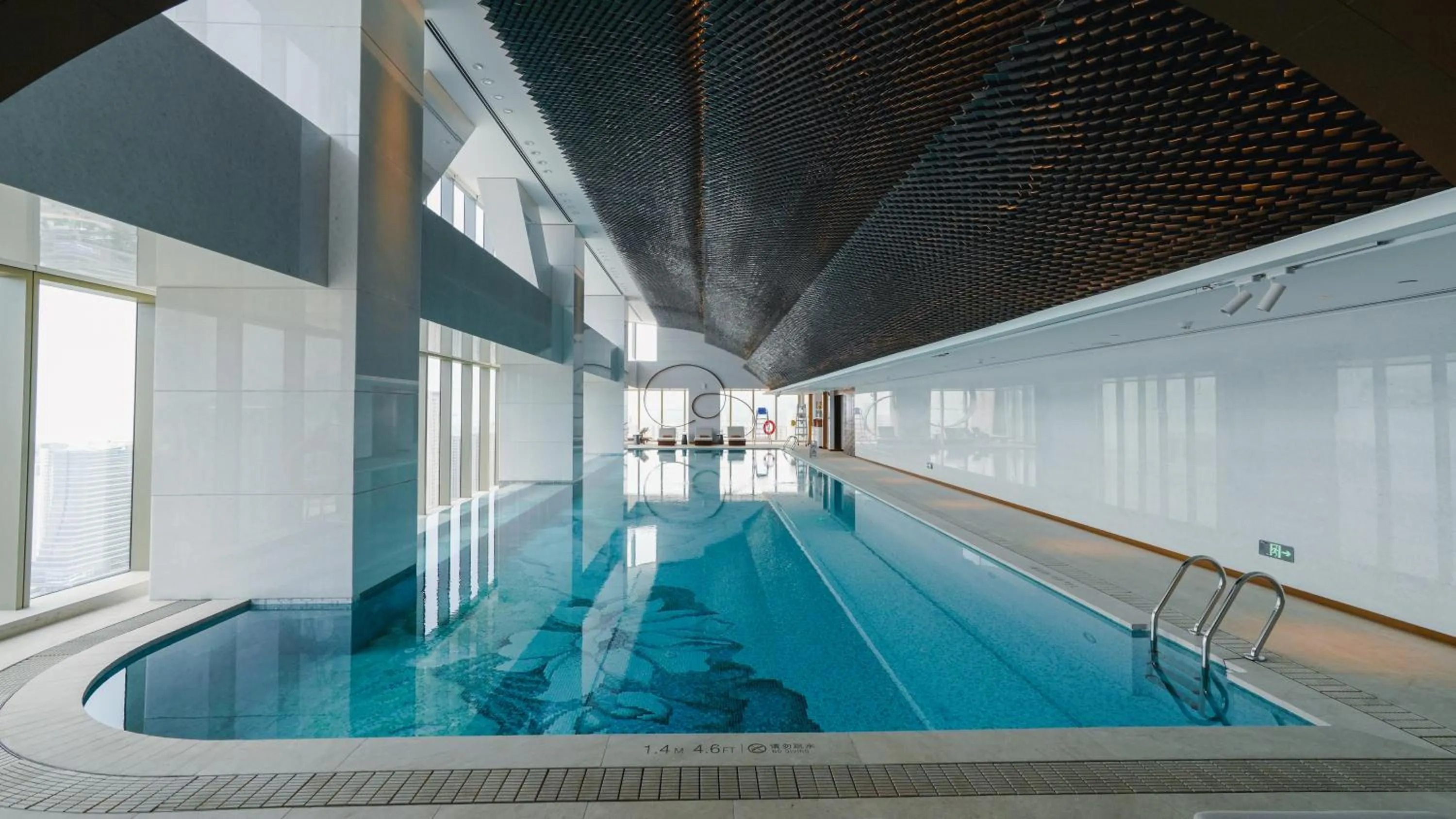 Swimming pool in MGM Qingdao