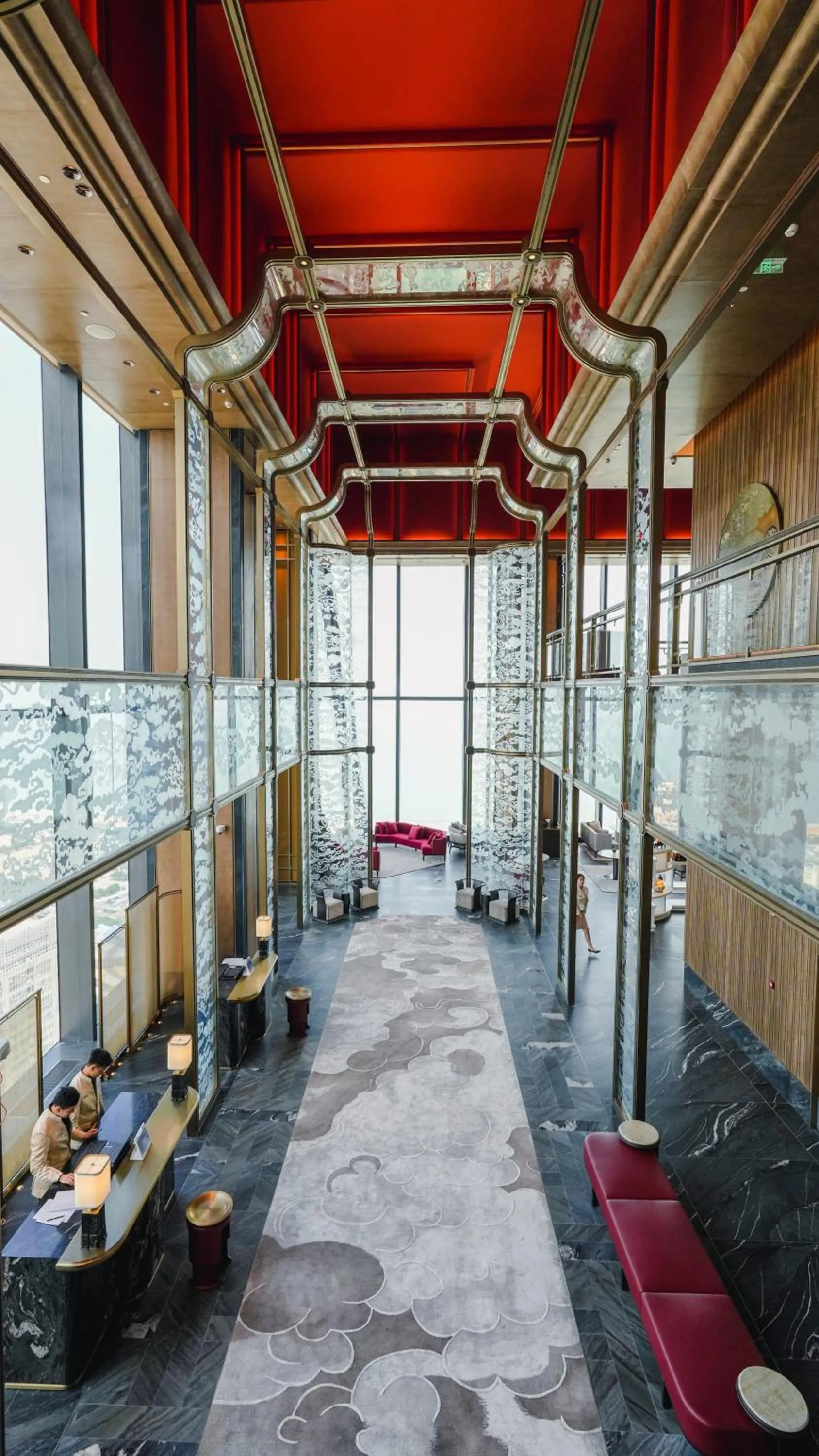 Lobby or reception in Diaoyutai Hotel Qingdao