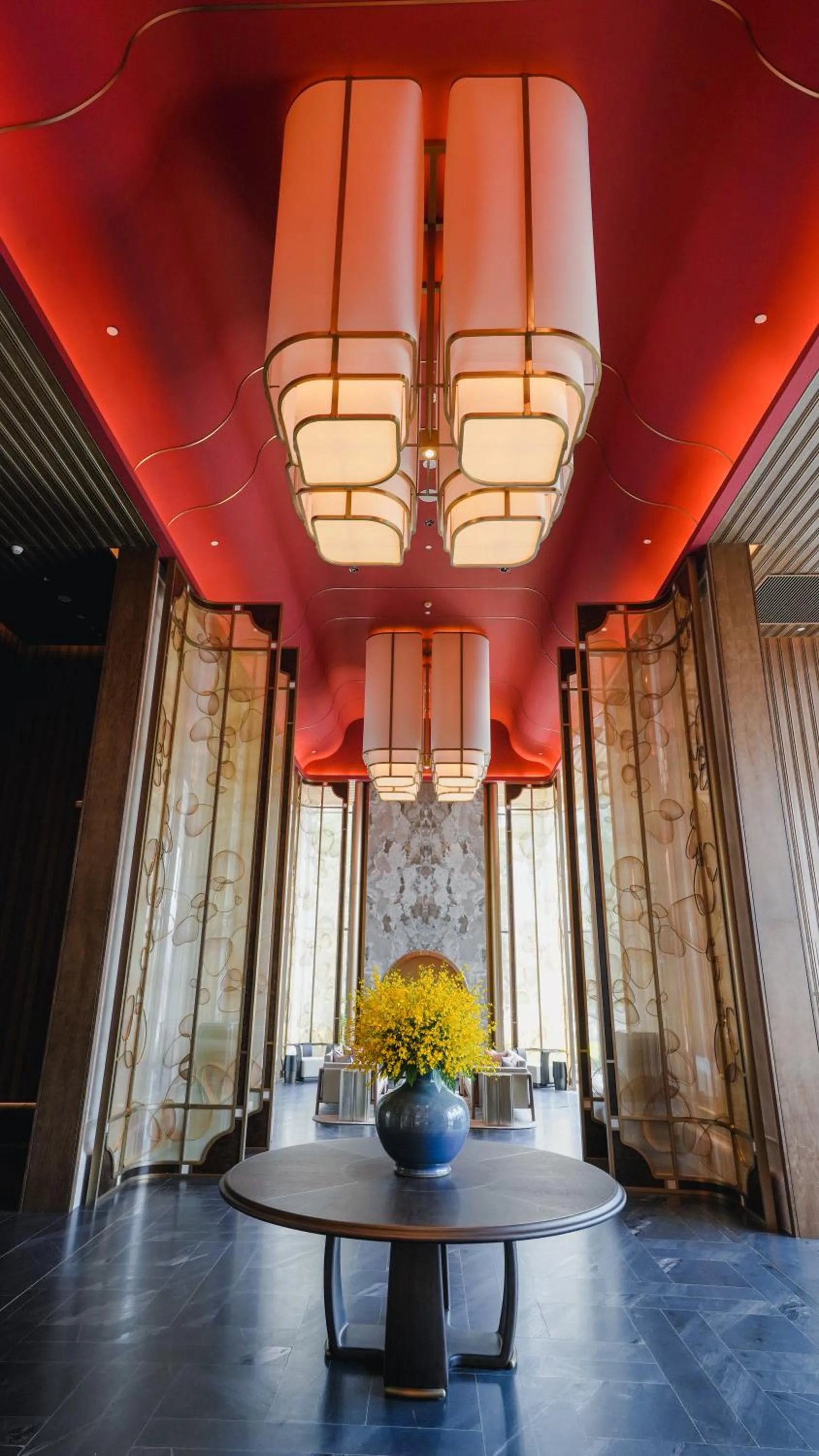 Lobby or reception in Diaoyutai Hotel Qingdao