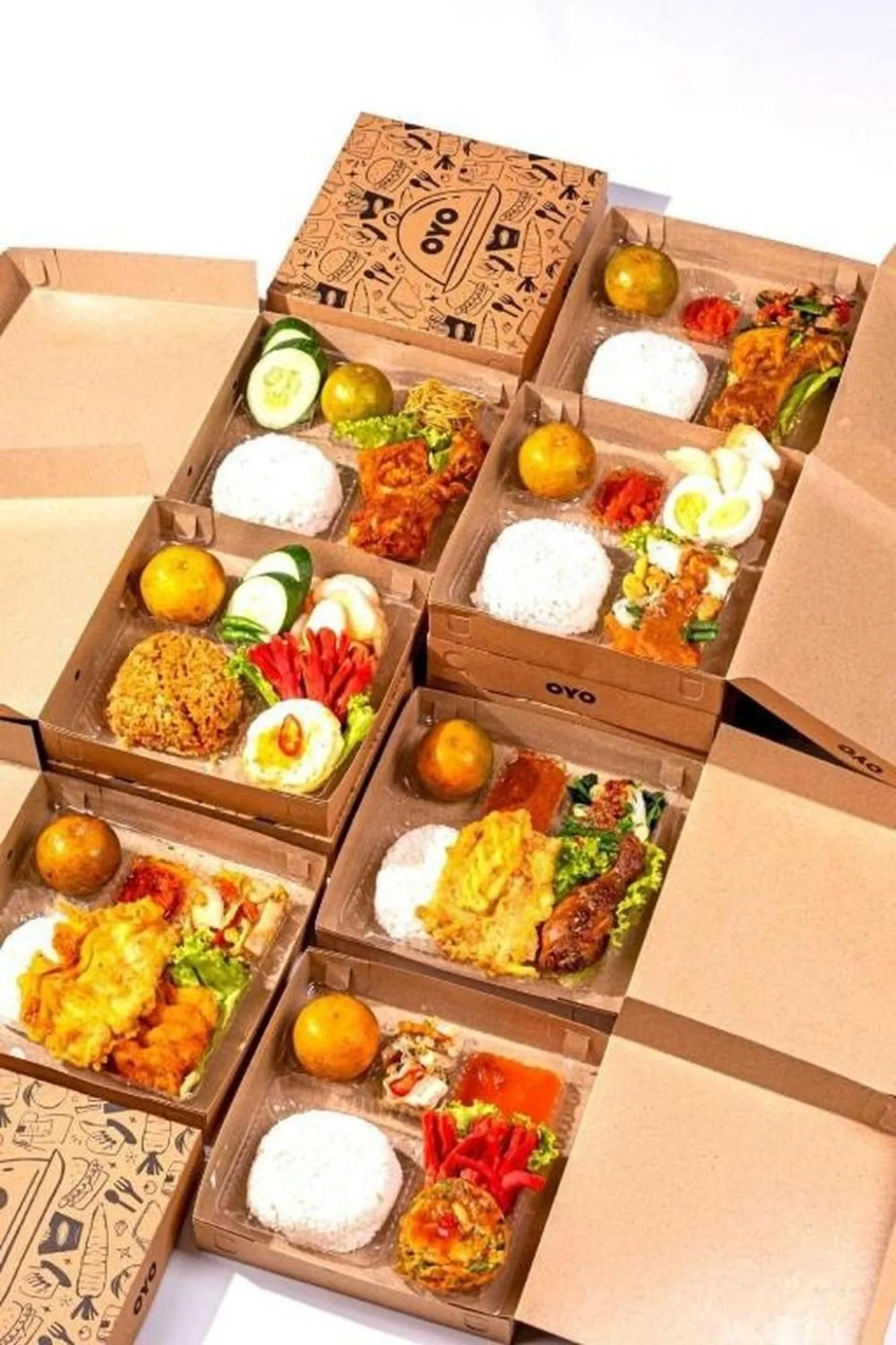 Breakfast in Townhouse OAK Hotel Fiducia Pasar Minggu