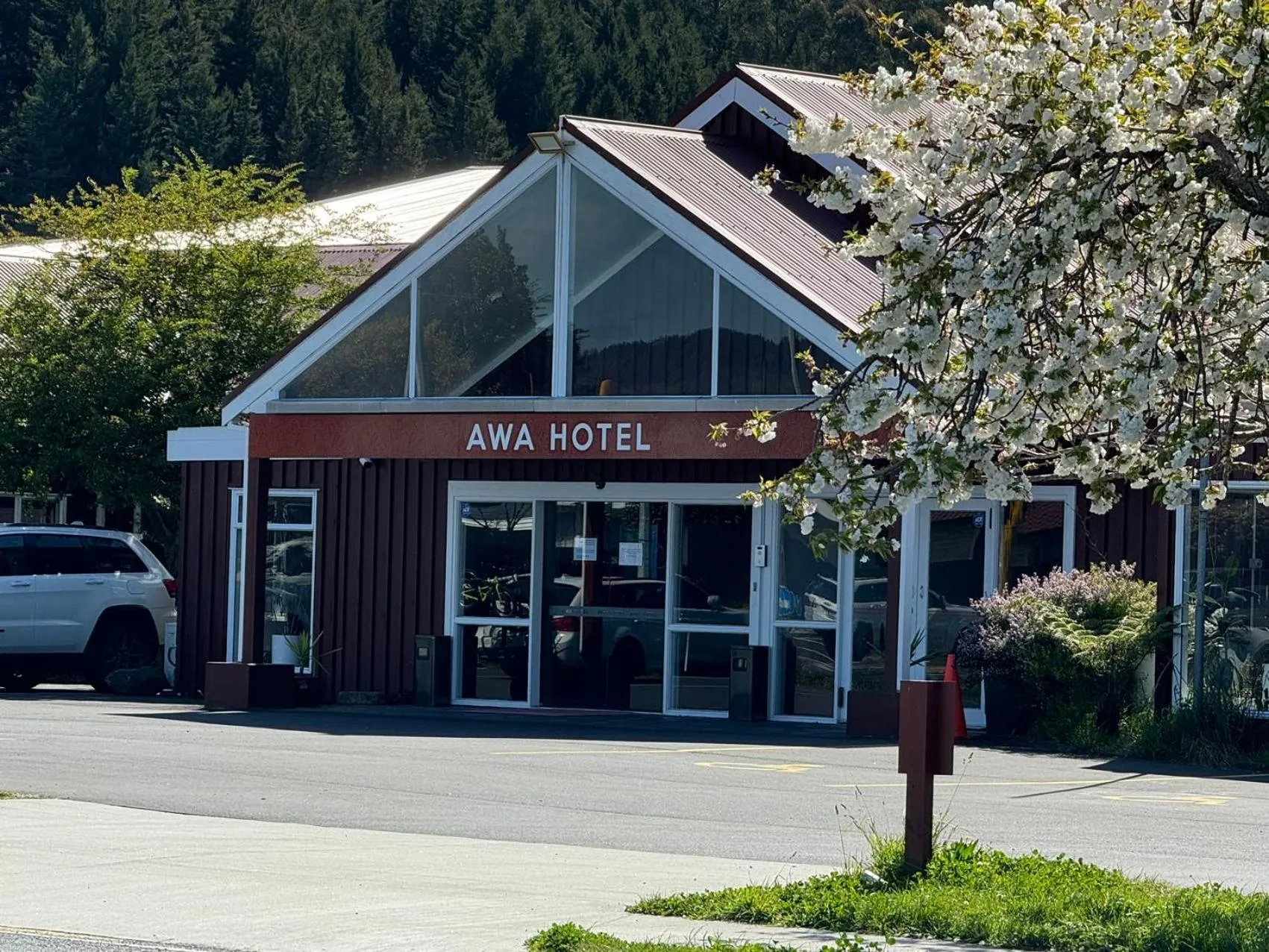 Property building in AWA Hotel