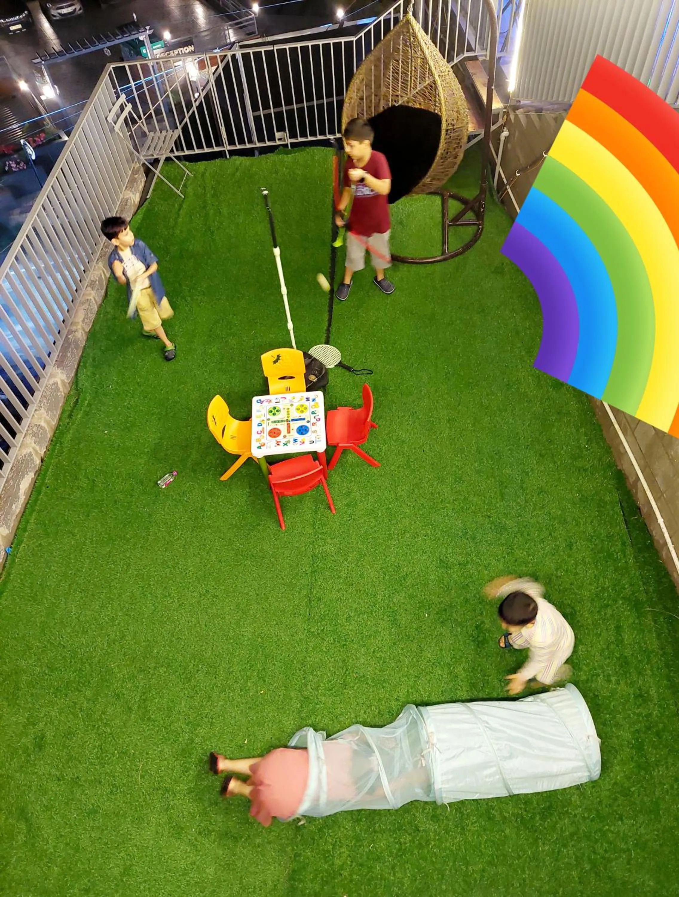 Children play ground in OREN Kasauli