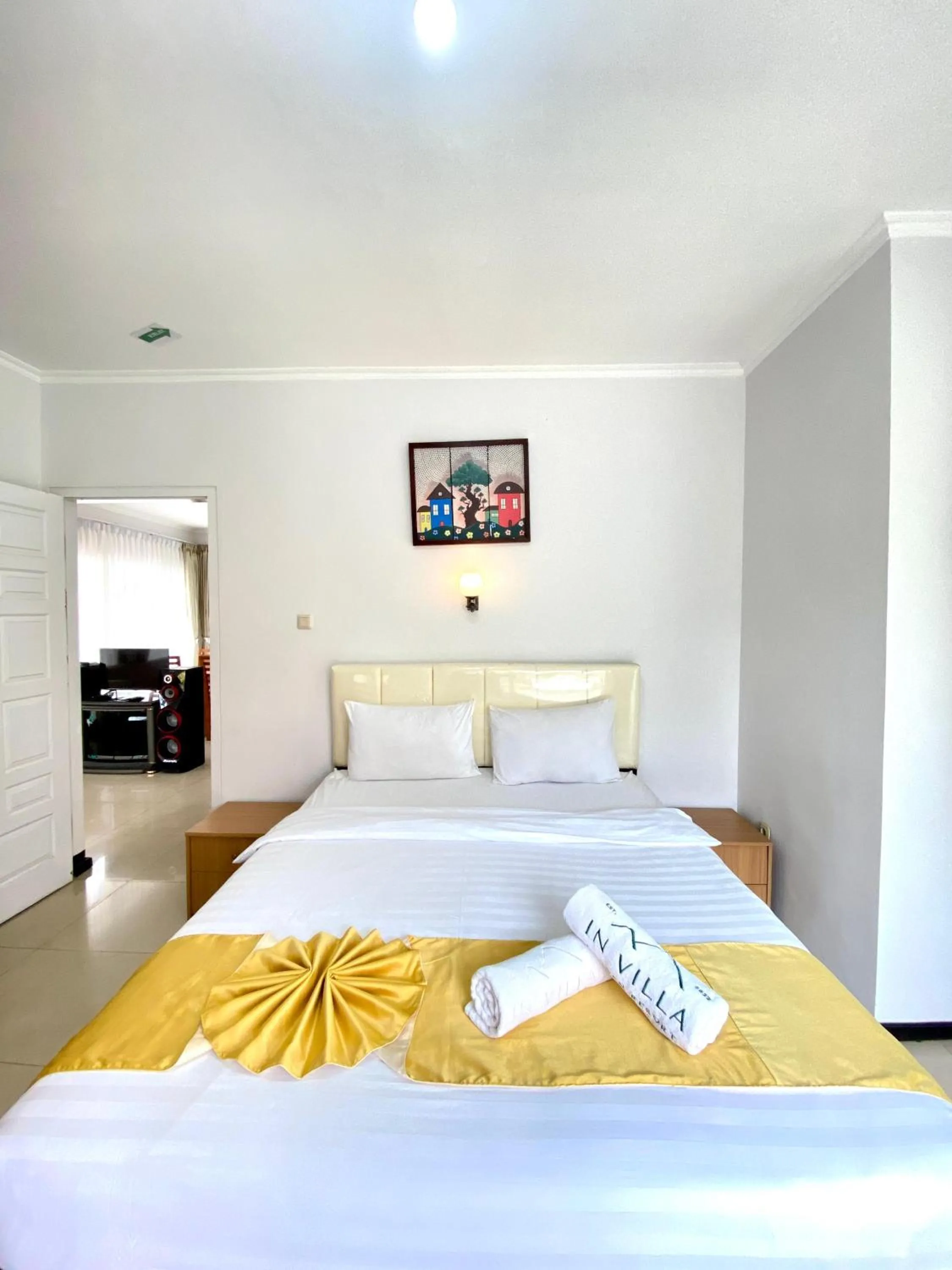 Bedroom, Bed in In Villa Garden Resort