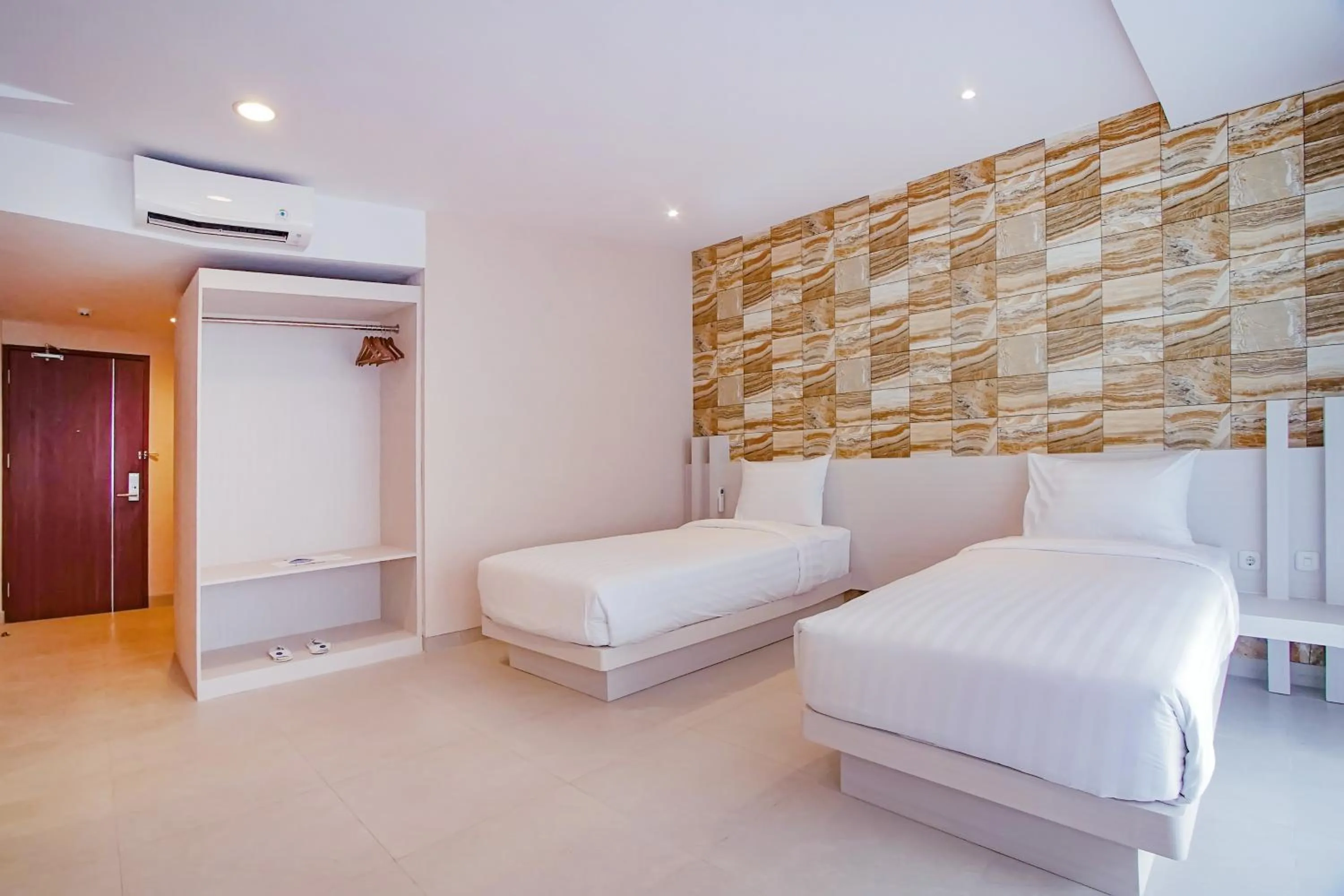 Bed in Dafam Resort Belitung