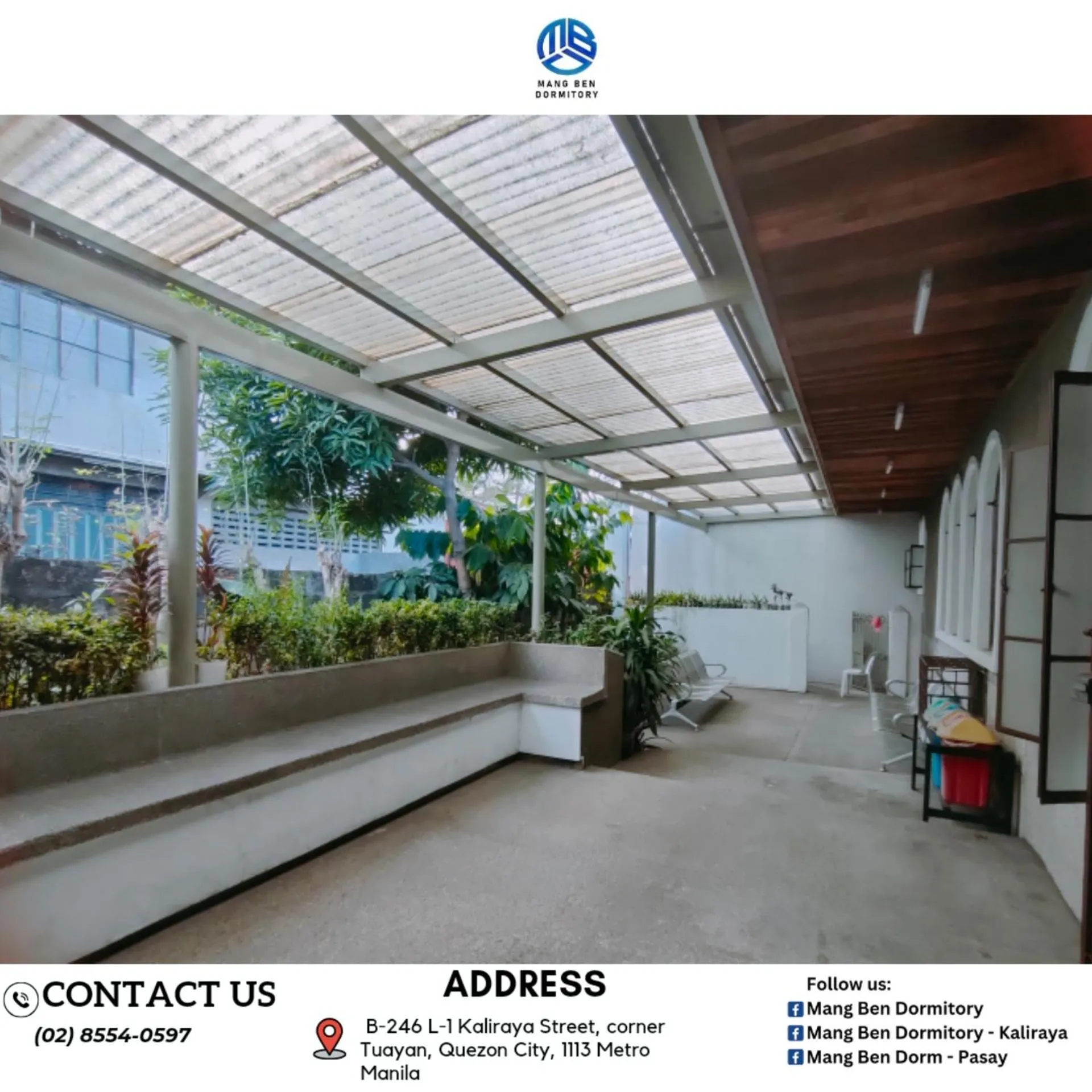 Garden in Mang Ben Dormitory Kaliraya