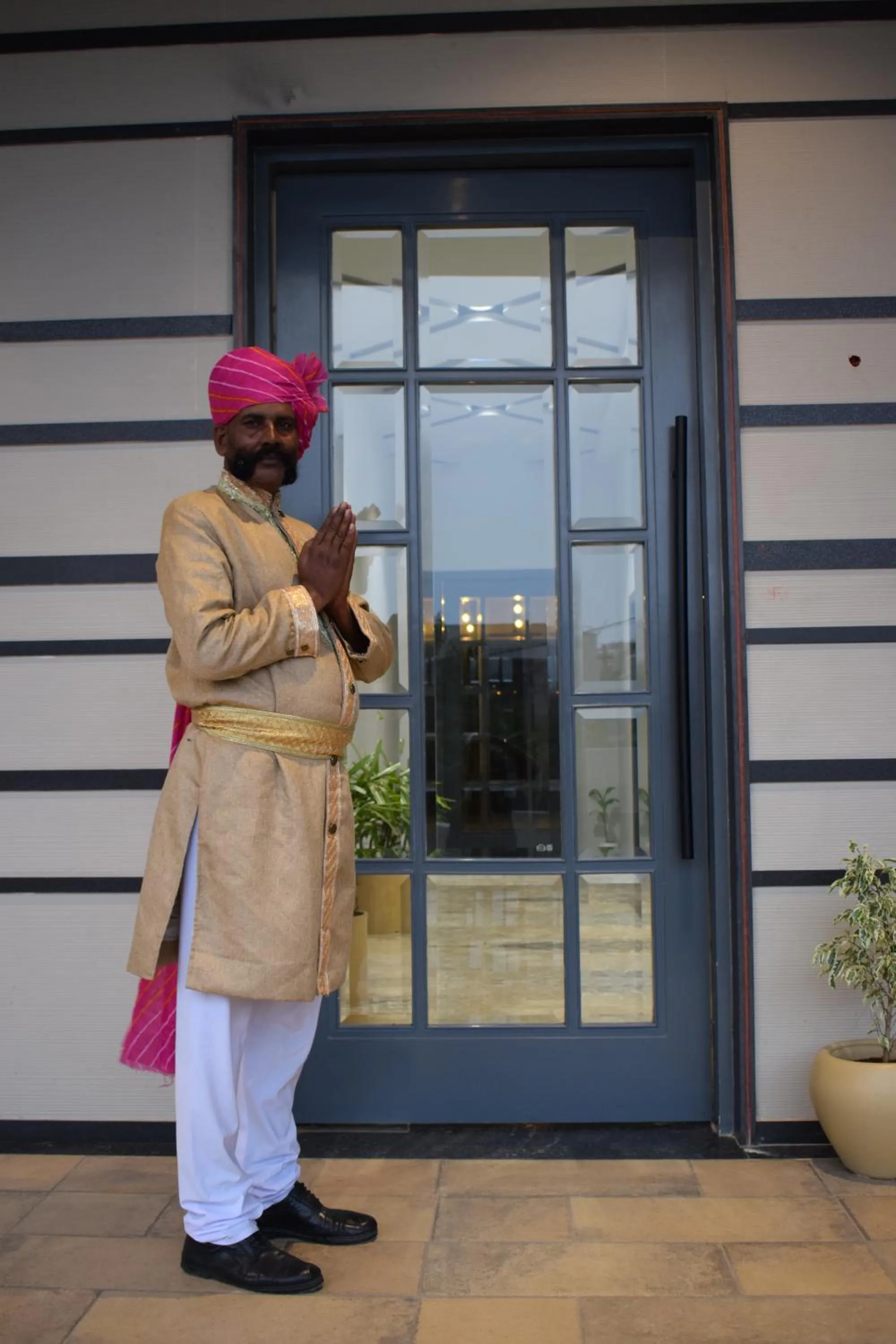 Facade/entrance in Hotel Shubh Vilas