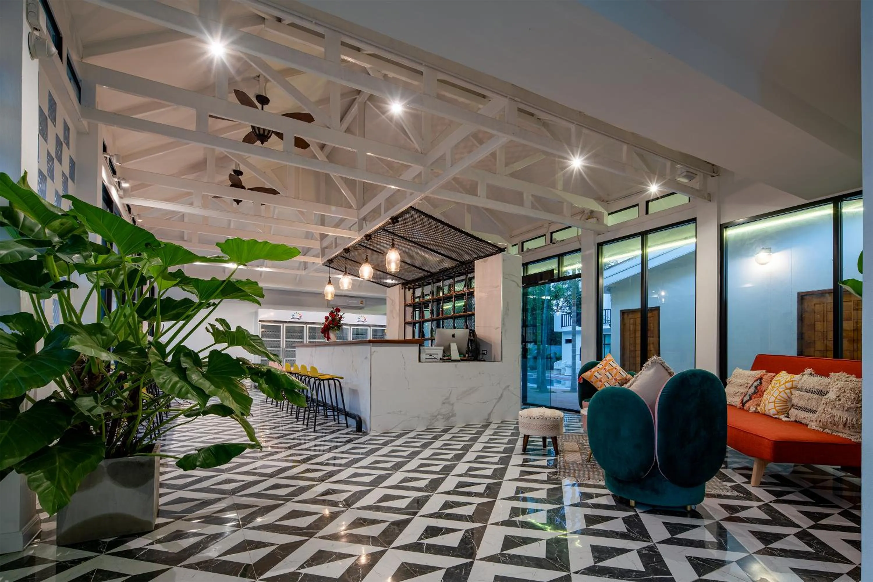 Lobby or reception in 花语岸·度假酒店(H·Flora Hotel)