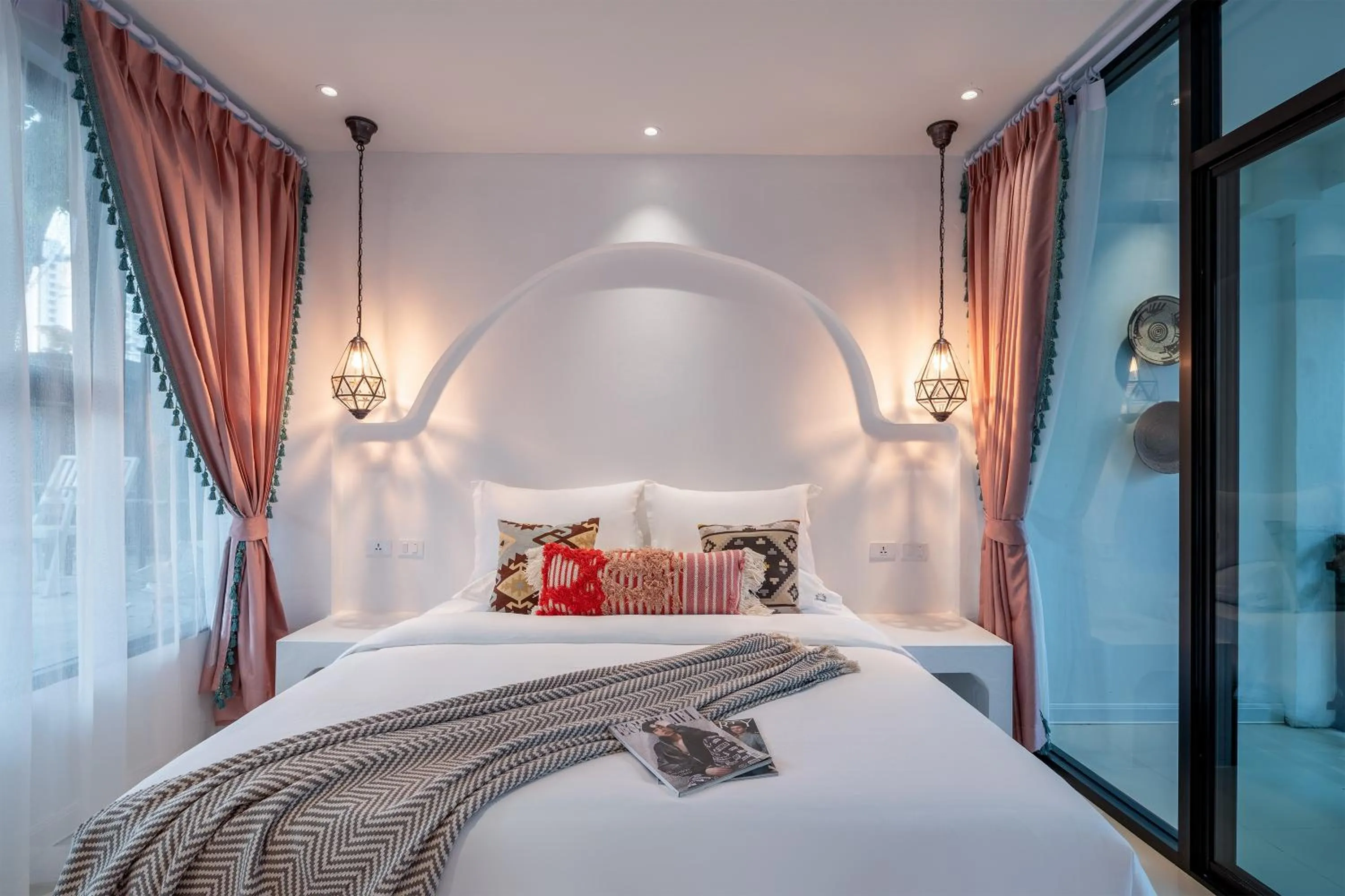 Bedroom in 花语岸·度假酒店(H·Flora Hotel)