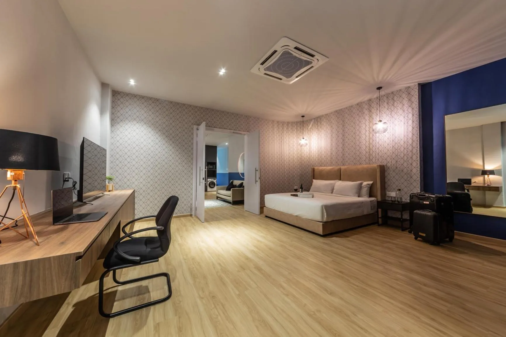 Bed in Bluewaters Staycate