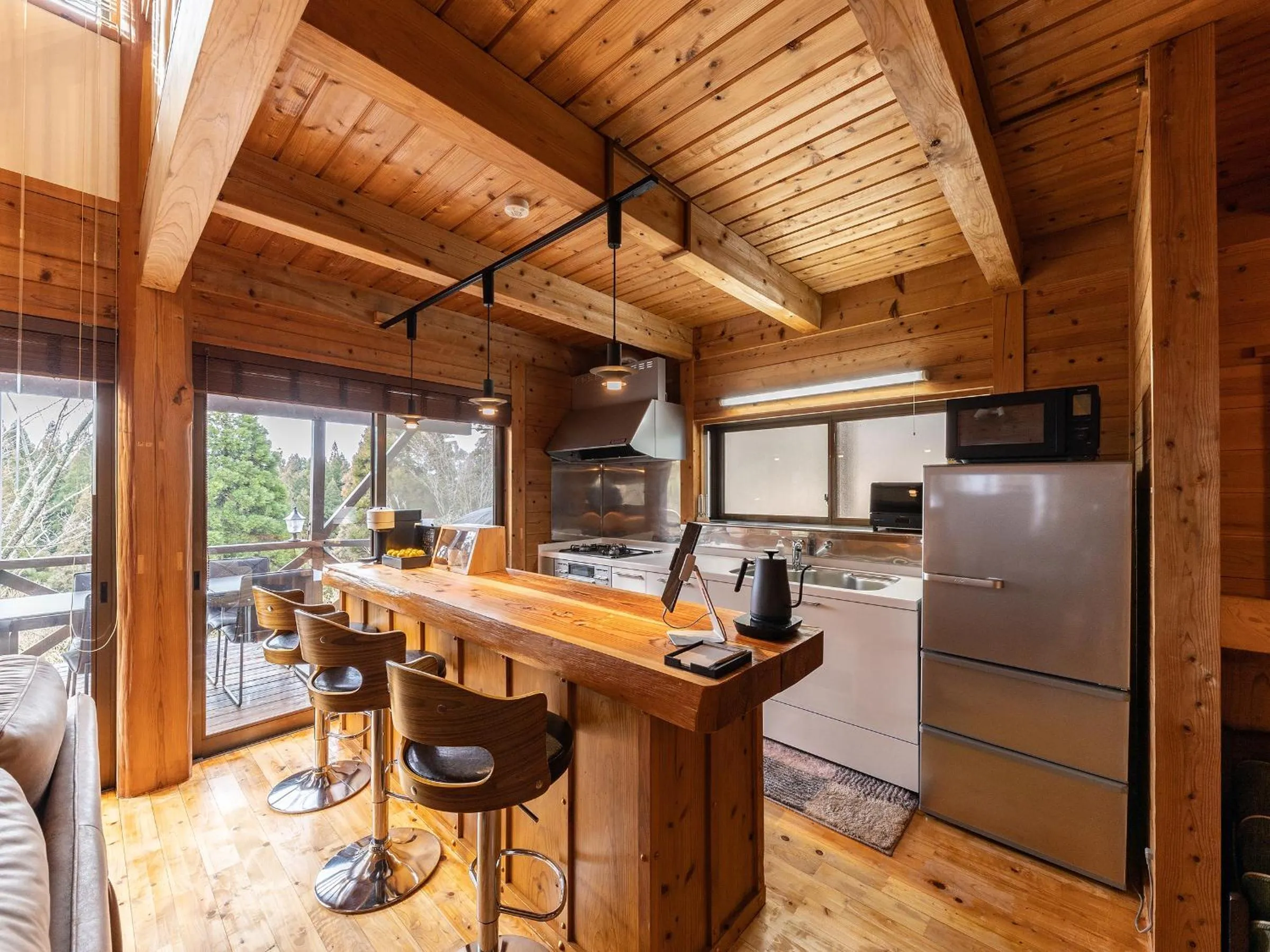 Dining area in Kurokawa Mori No Kiki