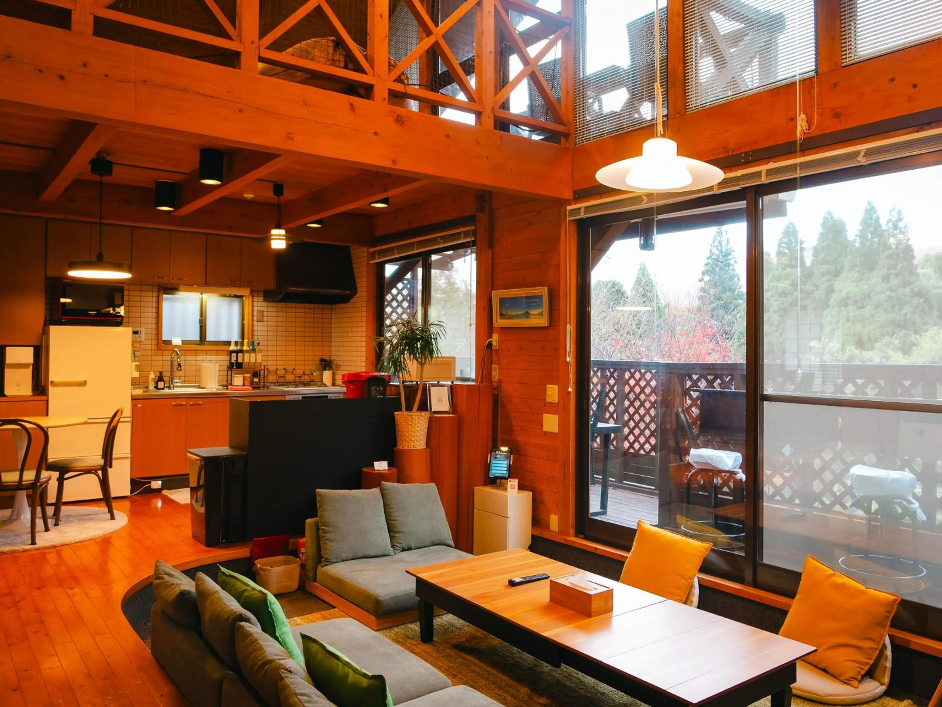 Living room in Kurokawa Mori No Kiki