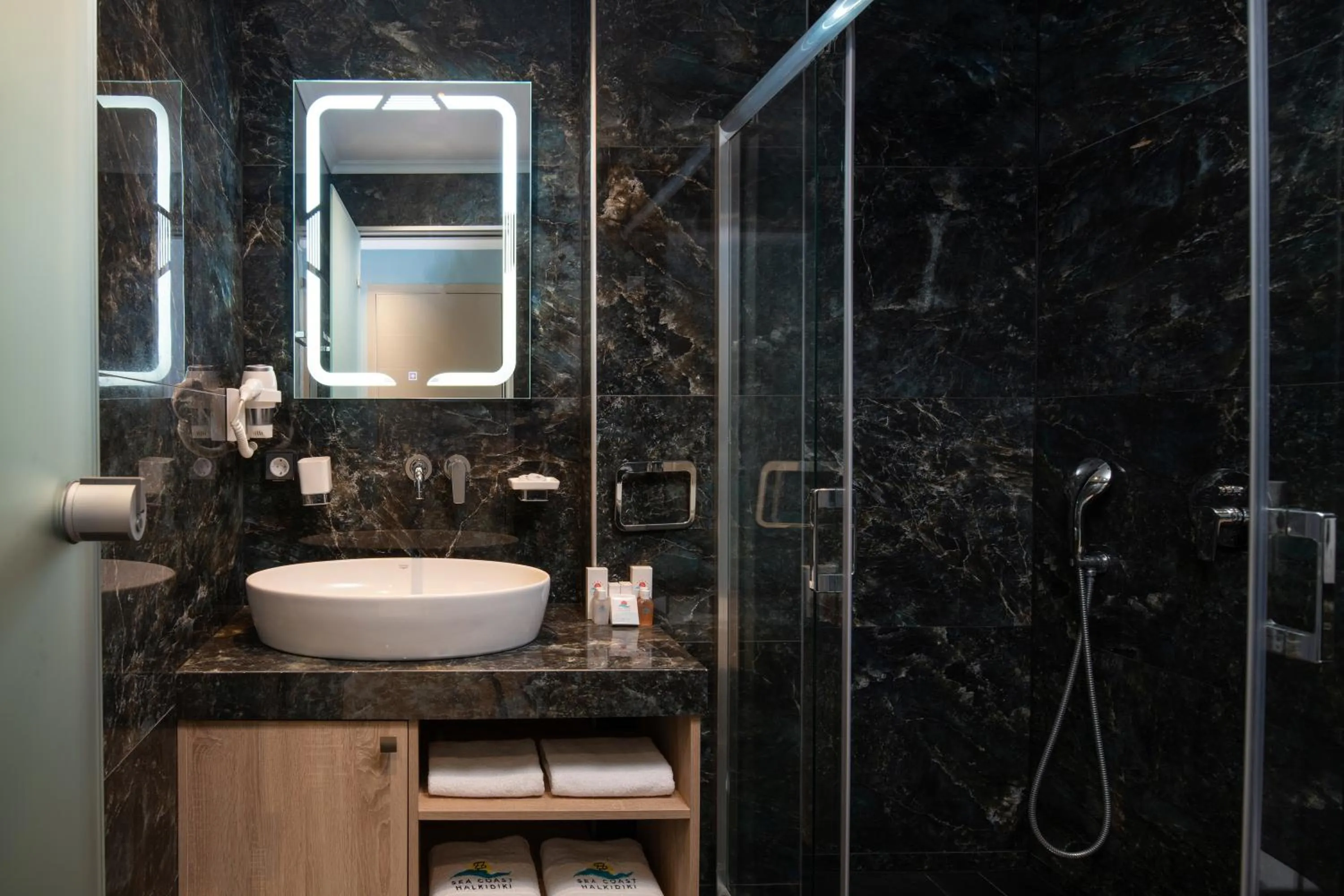 Bathroom in Sea Coast Resort Halkidiki