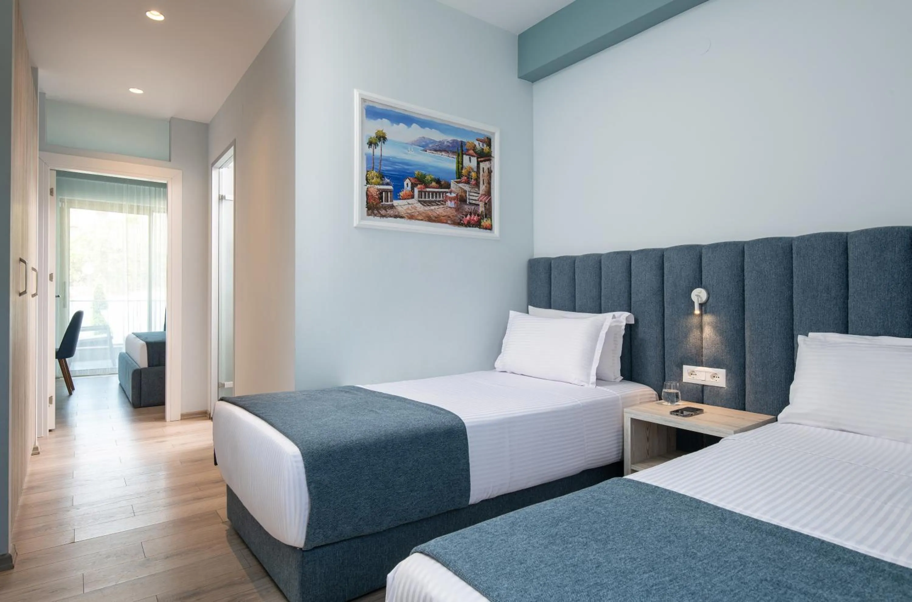 Bed in Sea Coast Resort Halkidiki