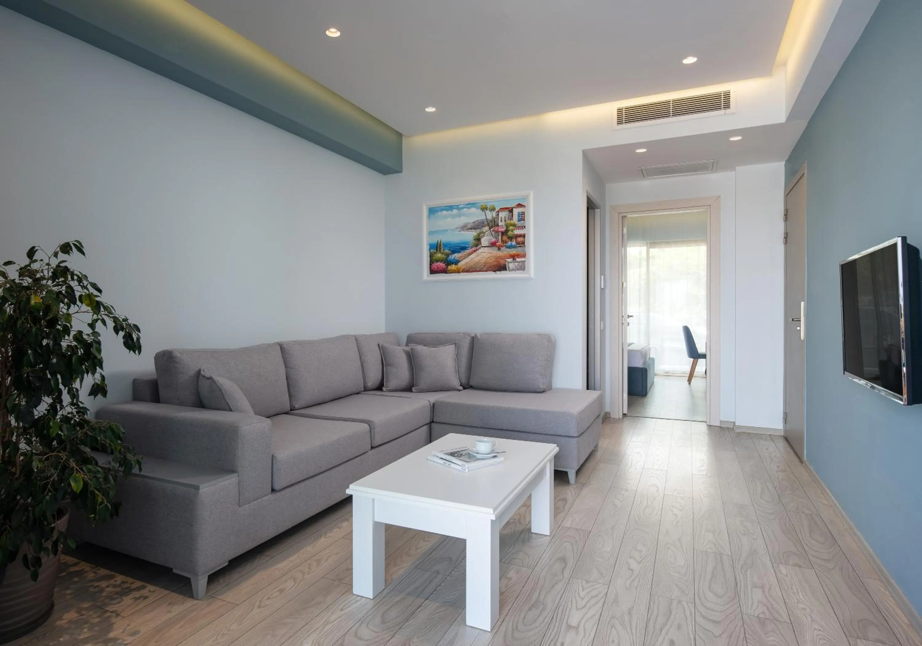 Living room in Sea Coast Resort Halkidiki