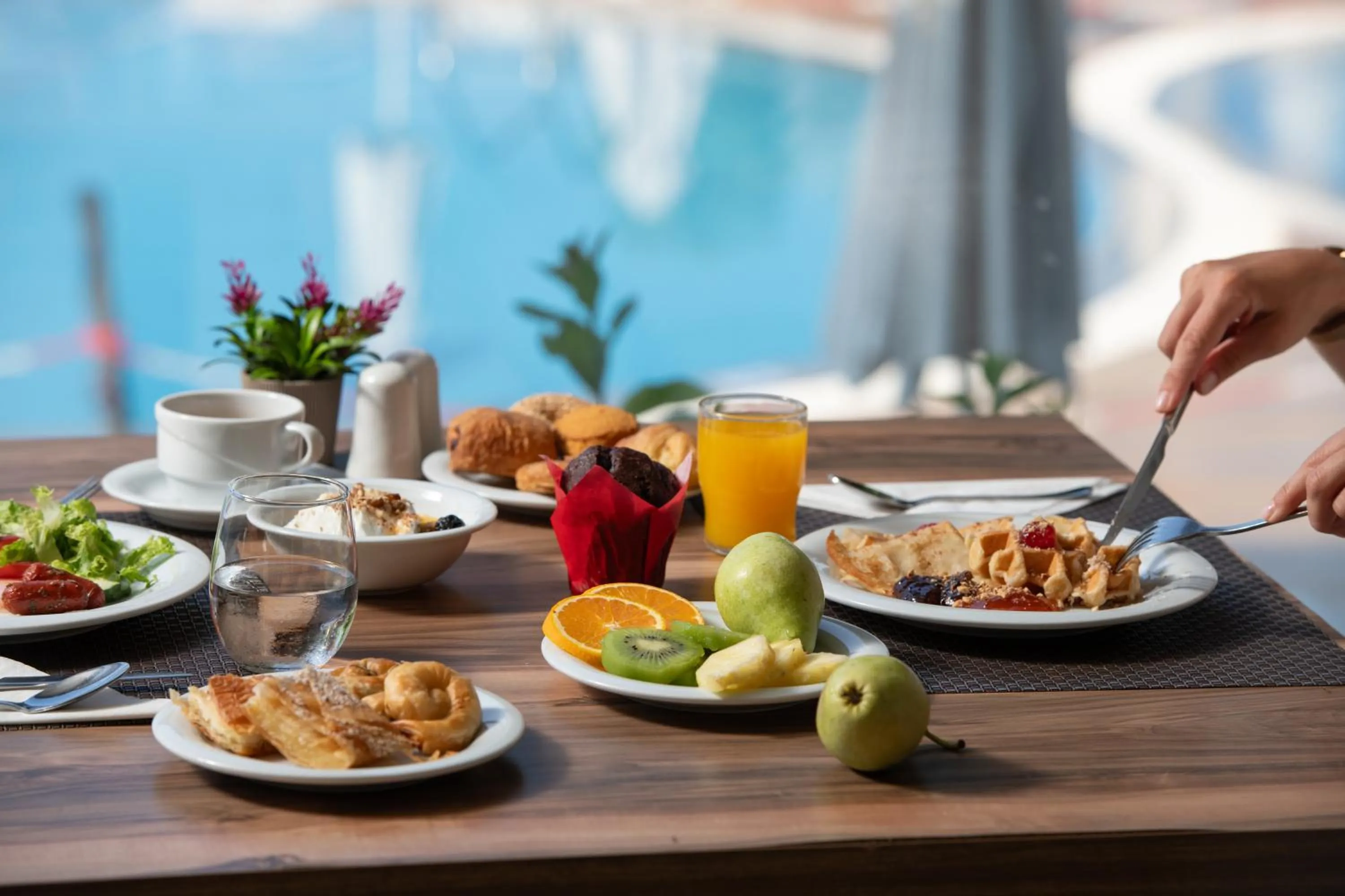 Restaurant/places to eat in Sea Coast Resort Halkidiki