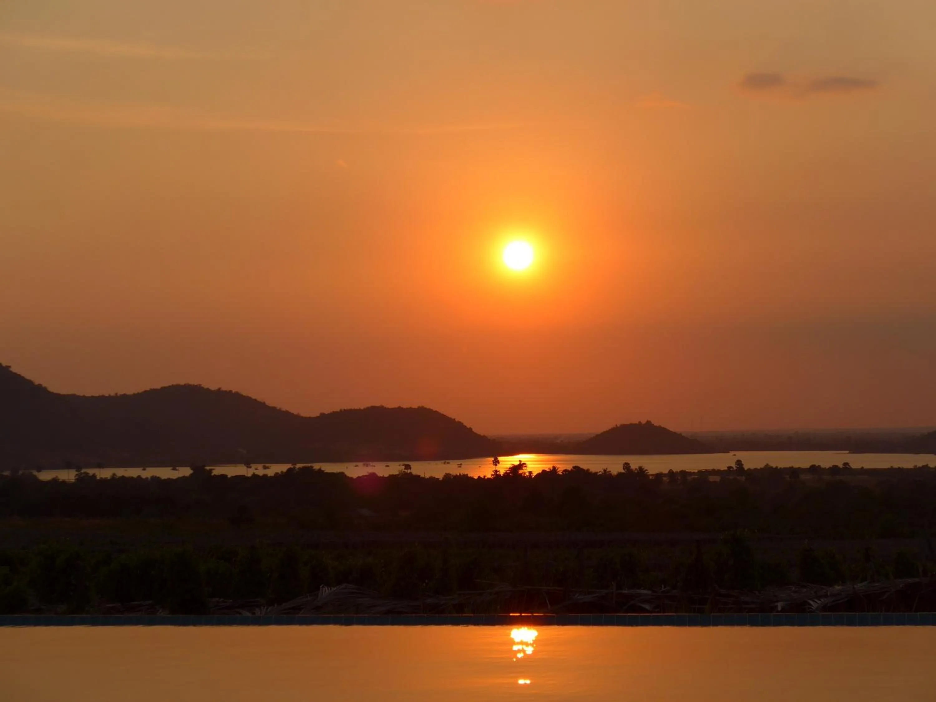 Lake view in La Plantation Villa