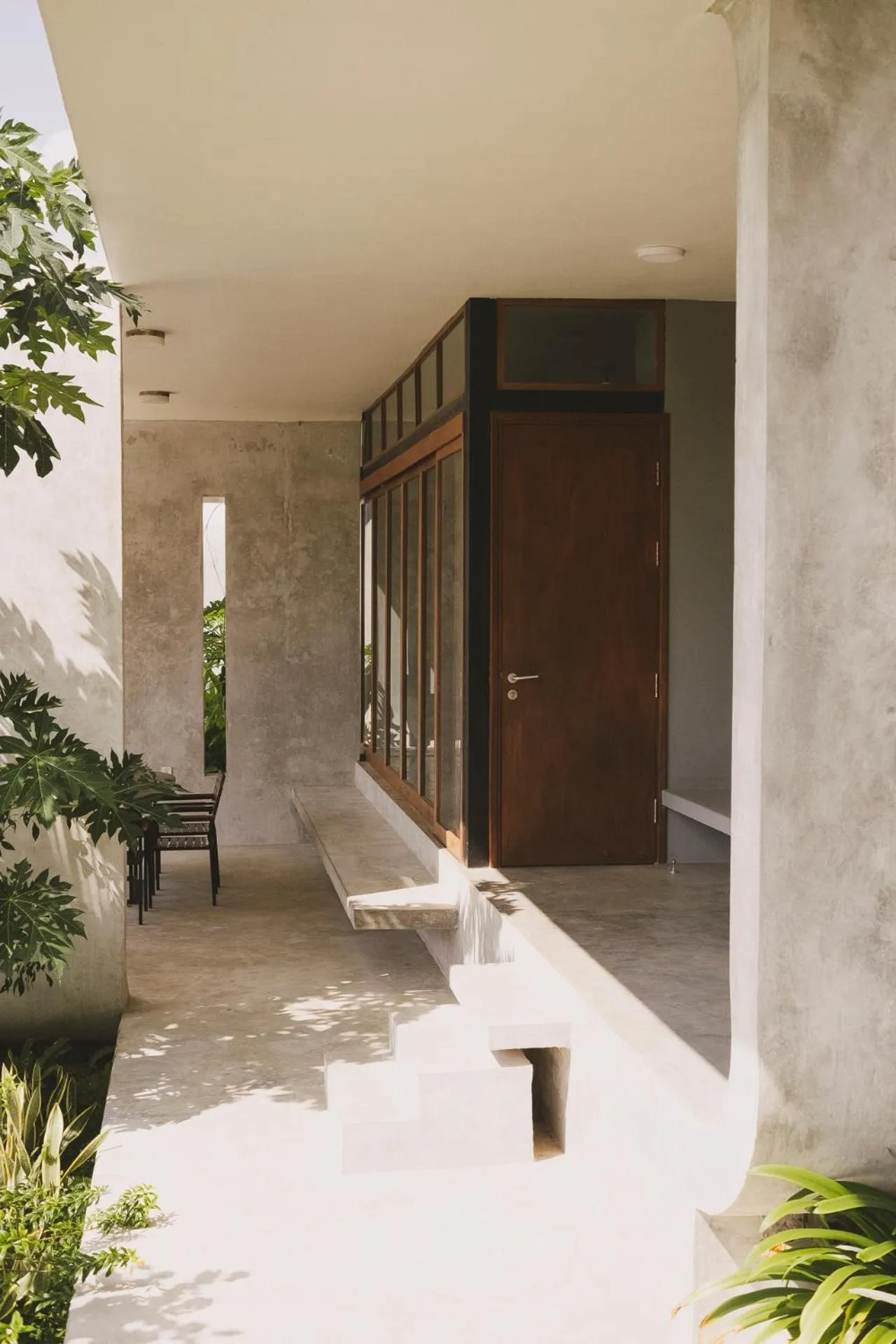 Patio in La Plantation Villa