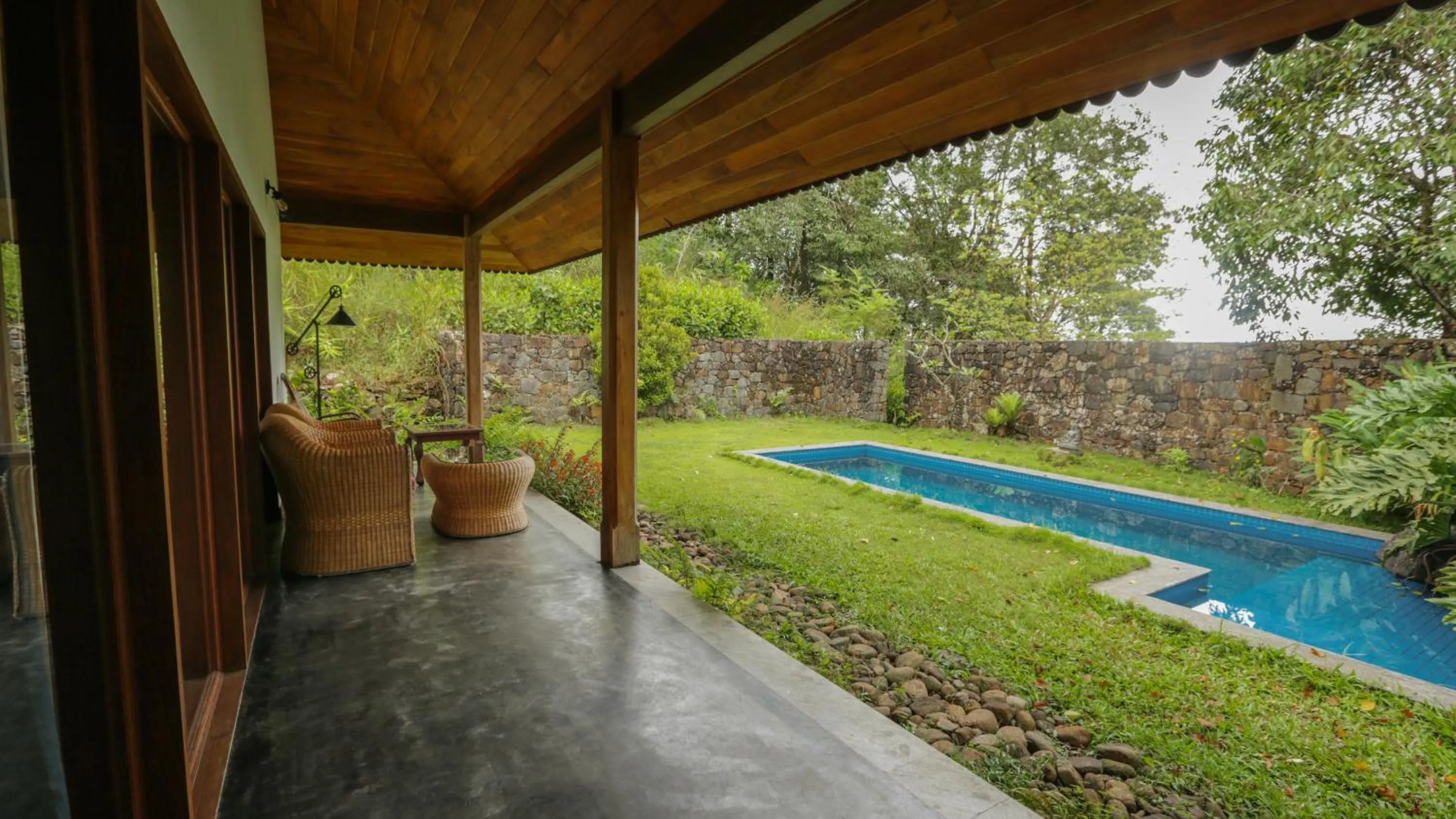 Swimming pool in Aramb Boutique Resort