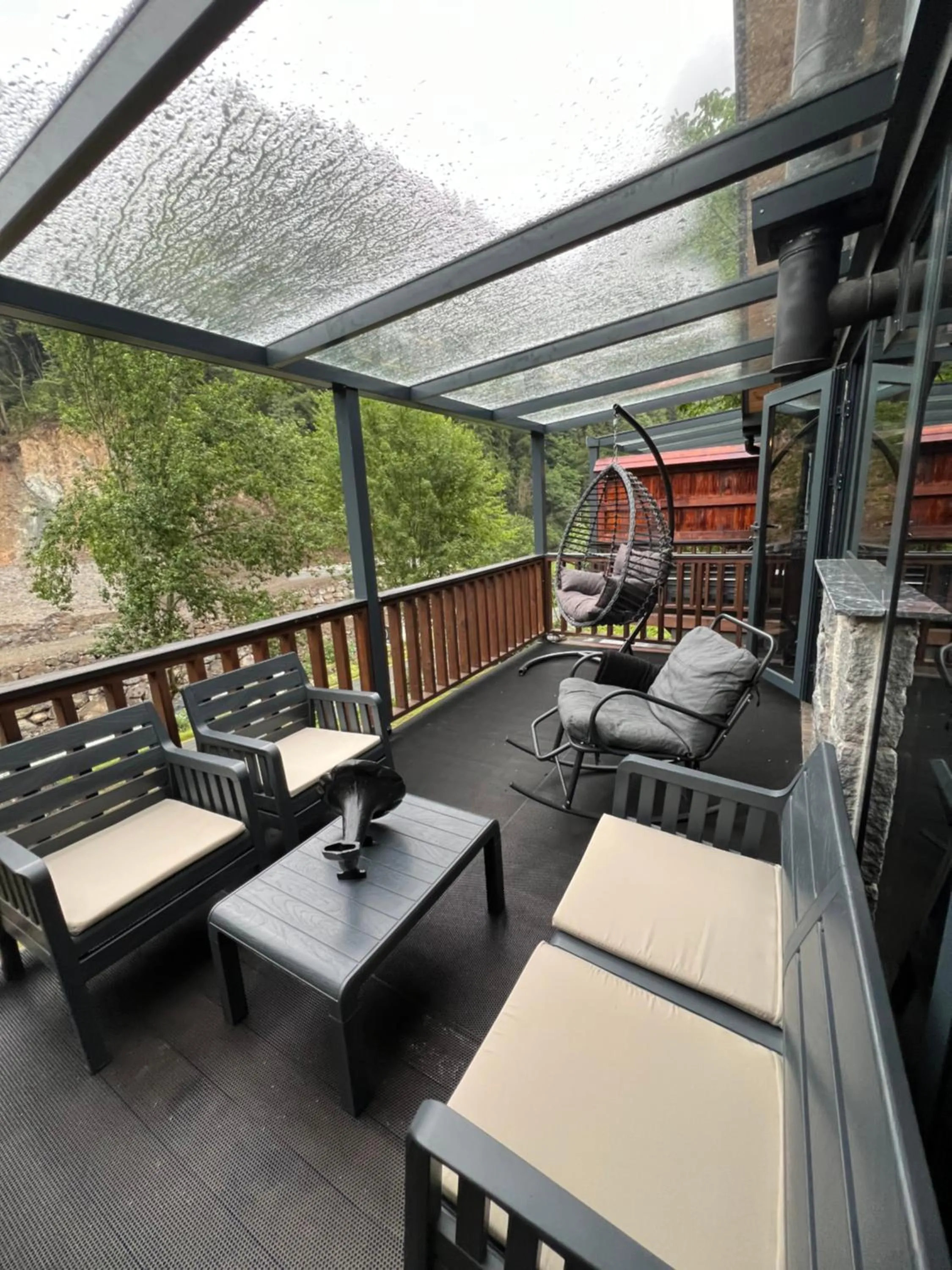 Patio in AYDER VANAK STONE SUİTES