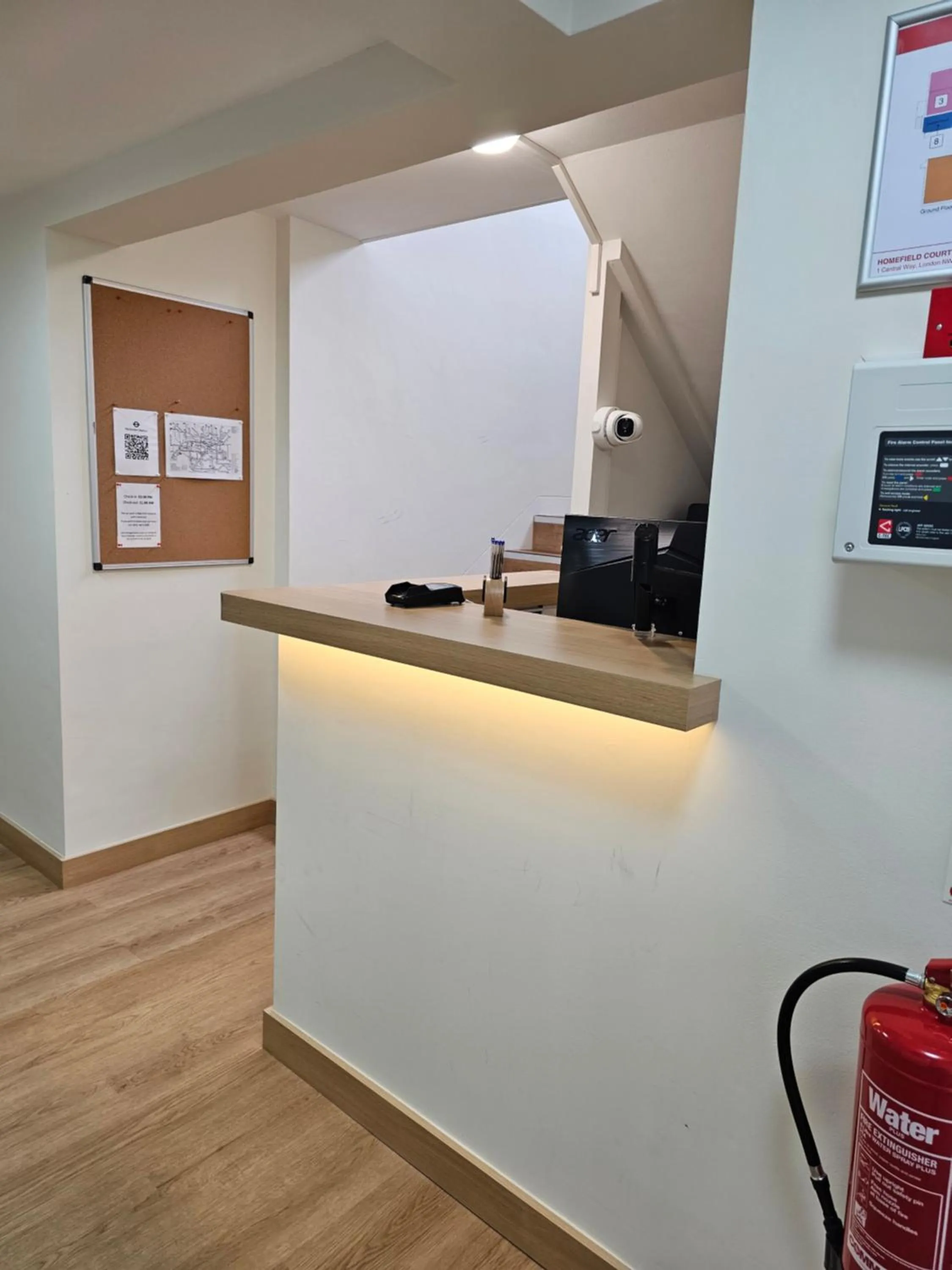 Lobby or reception in Homefield Lodge