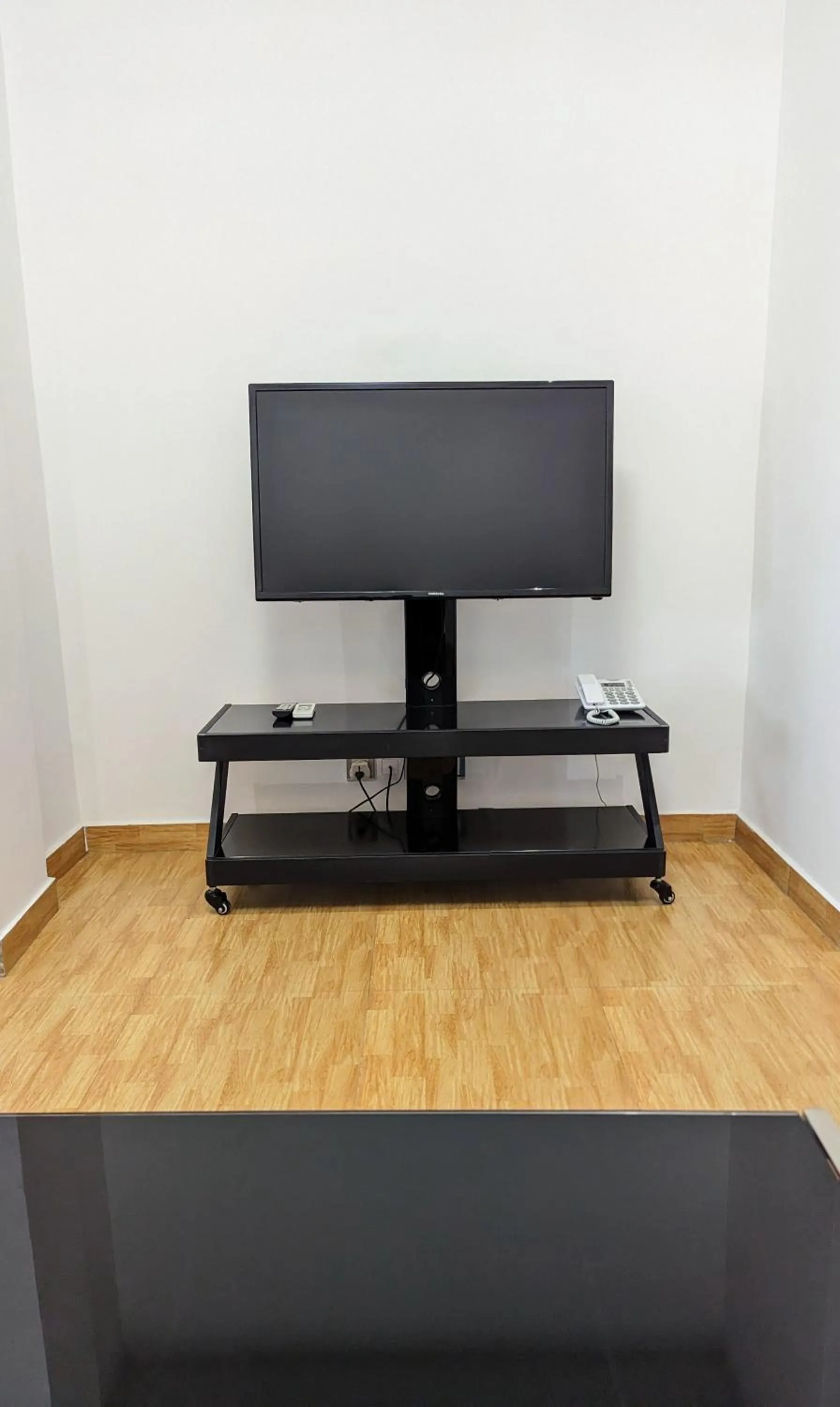 TV and multimedia in Les Ombrelles Appart'Hotel