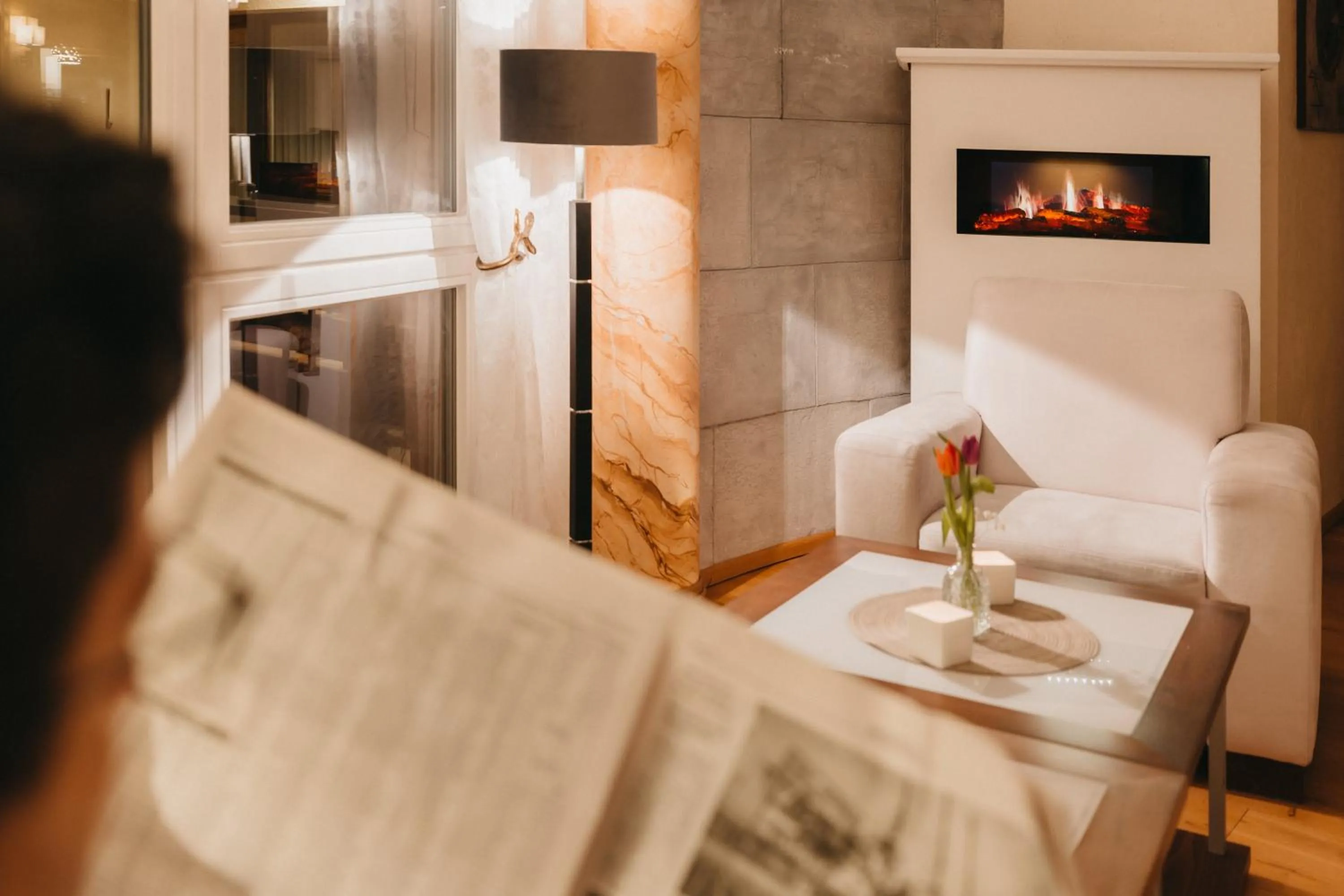 Lobby or reception in Wellnesshotel Sonnenhalde Tonbach