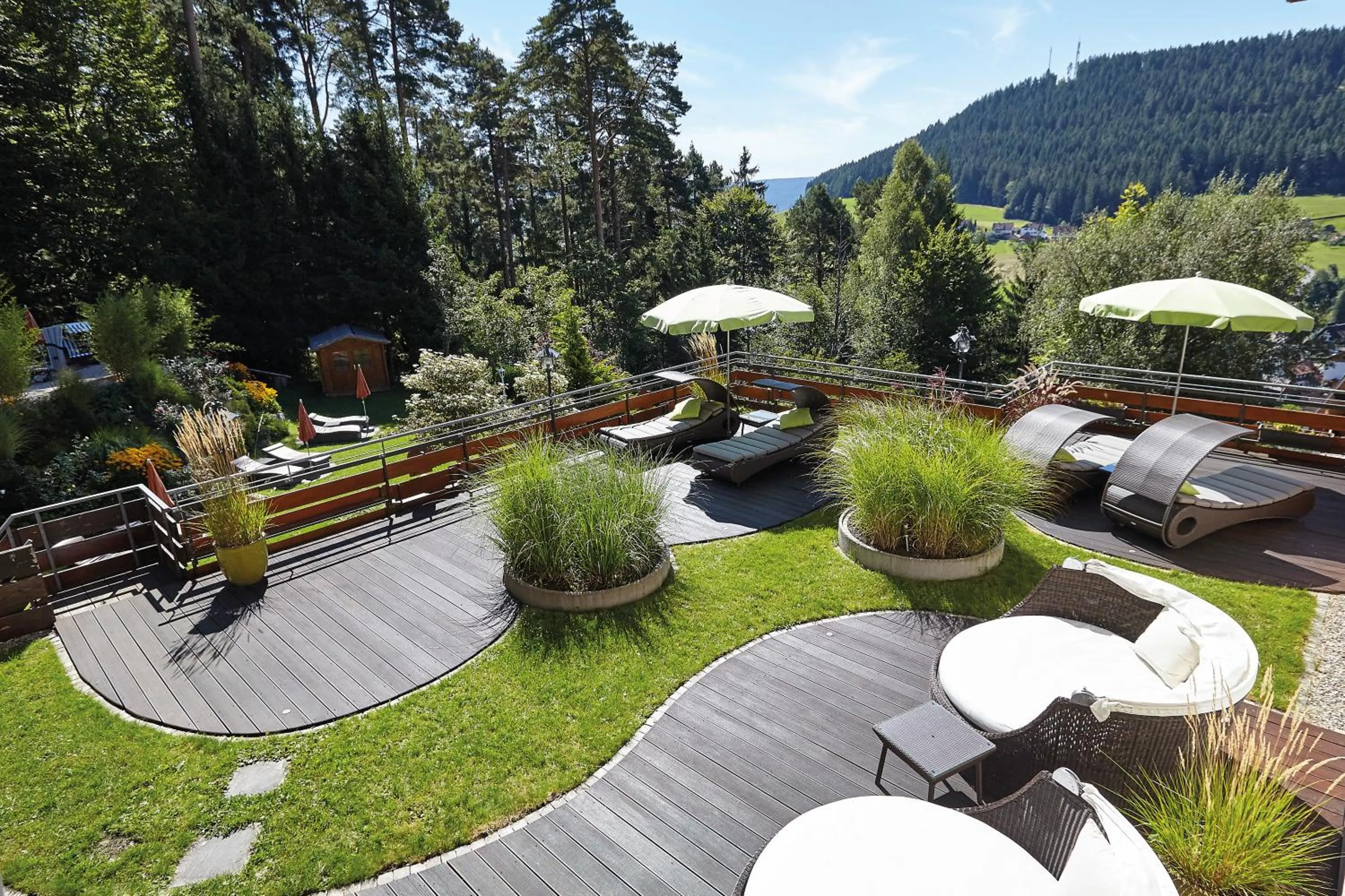 Natural landscape in Wellnesshotel Sonnenhalde Tonbach