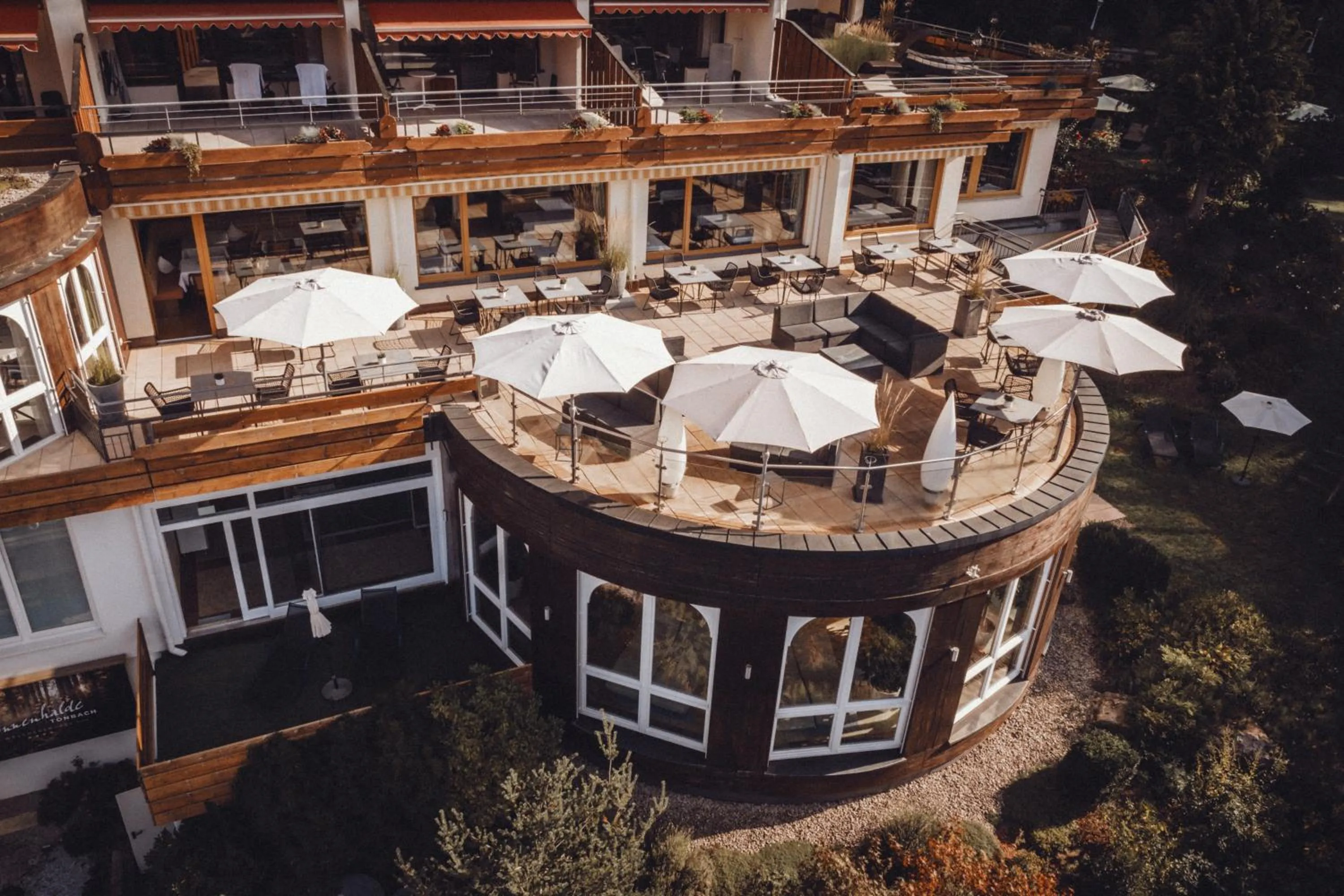 Balcony/Terrace in Wellnesshotel Sonnenhalde Tonbach