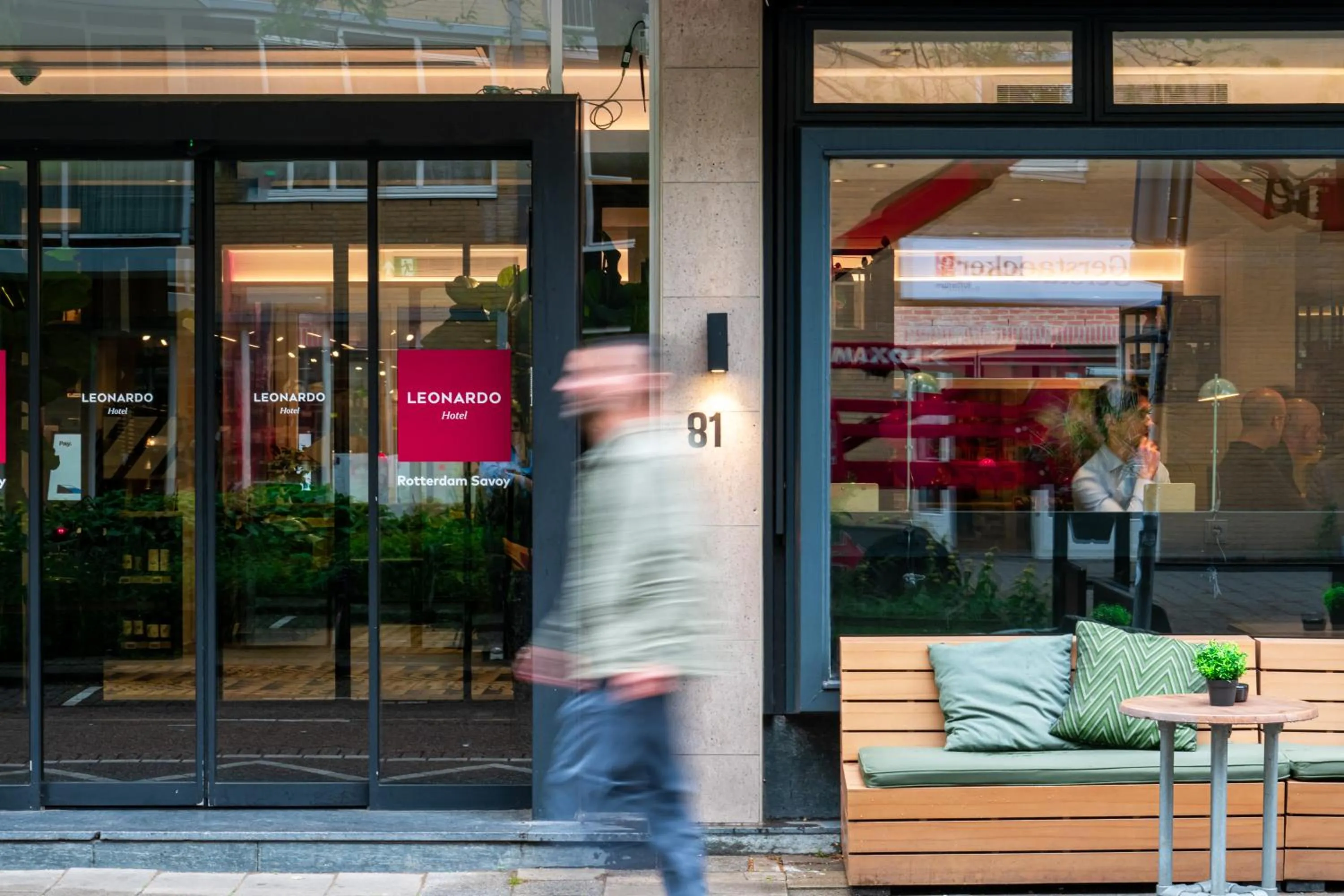 Facade/entrance in Leonardo Hotel Rotterdam Savoy