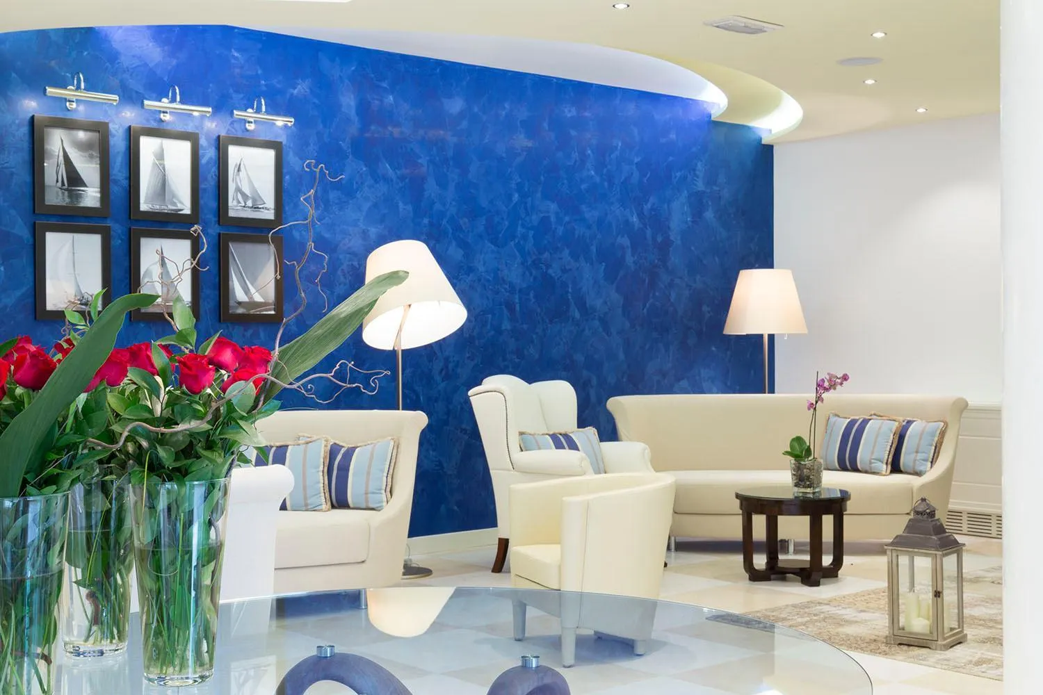 Lobby or reception in Erbavoglio Hotel